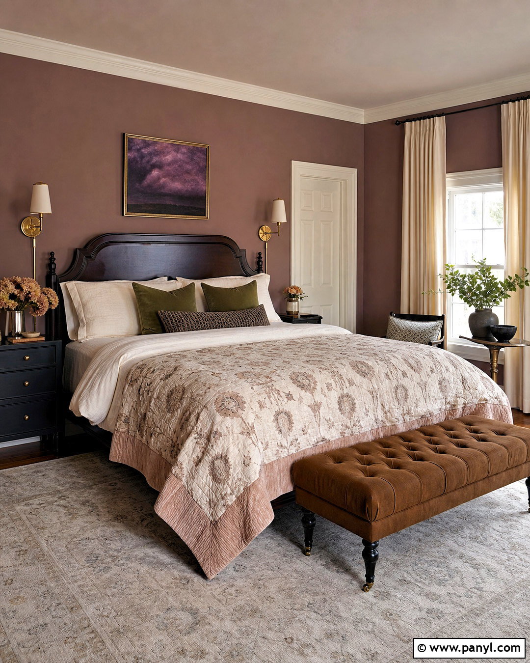 Dusty Mauve Bedroom Walls - 20 aesthetic wall colors bedroom ideas