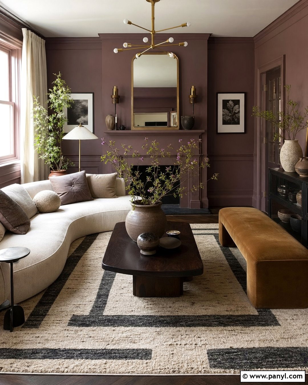 Dusty Mauve Wall Color - 30 Popular Wall Colors