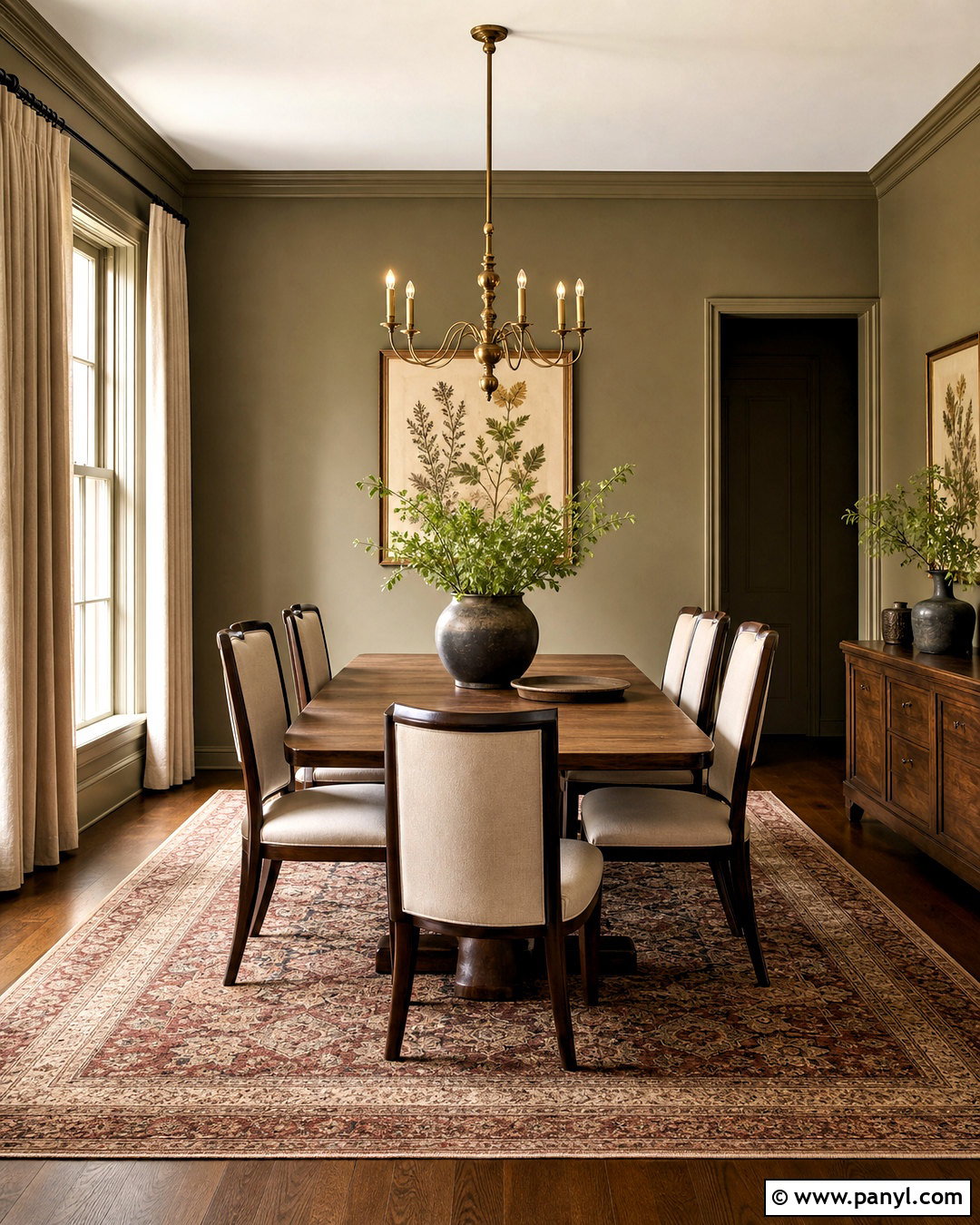 Dusty Olive Interior Paint Color - 20 interior paint colors for house ideas