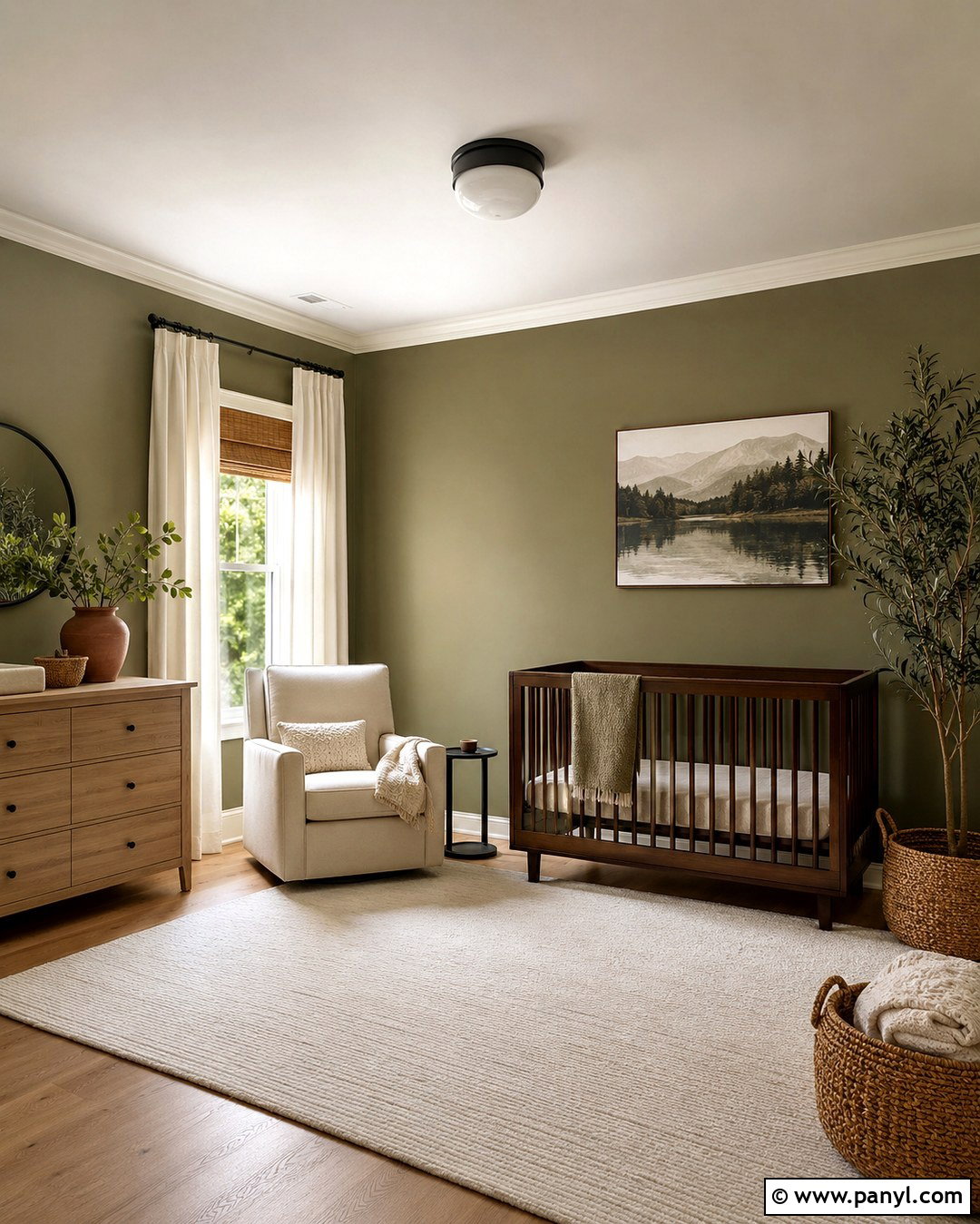 20 Baby Nursery Wall Colors for a Calm, Cozy New Arrival