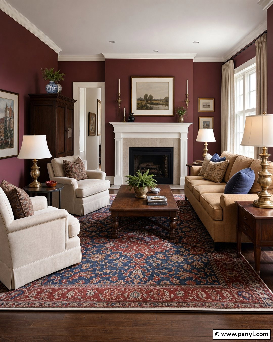 Dusty Oxblood Wall Color - 25 Trending Wall Colors 2027