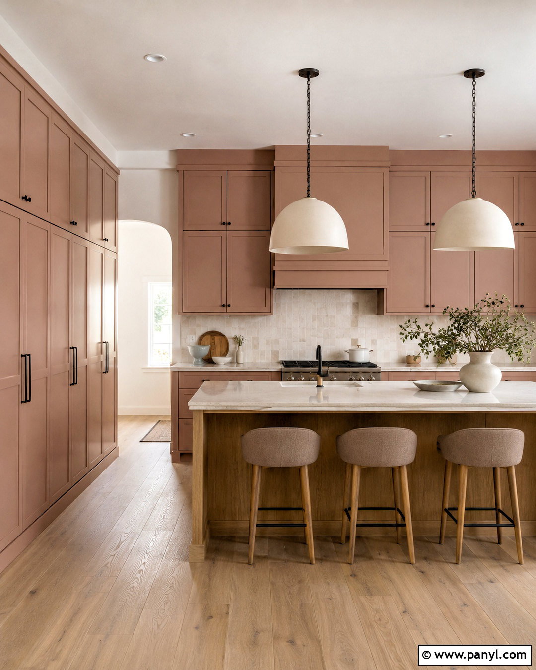 Dusty Peach Kitchen Cabinets - 20 peach kitchen cabinets