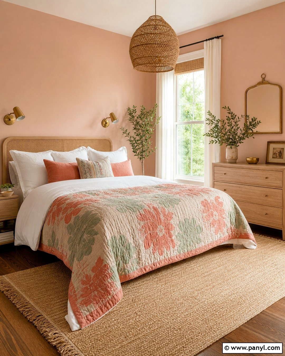Dusty Peach Wall Color - 35 Cozy Wall Colors