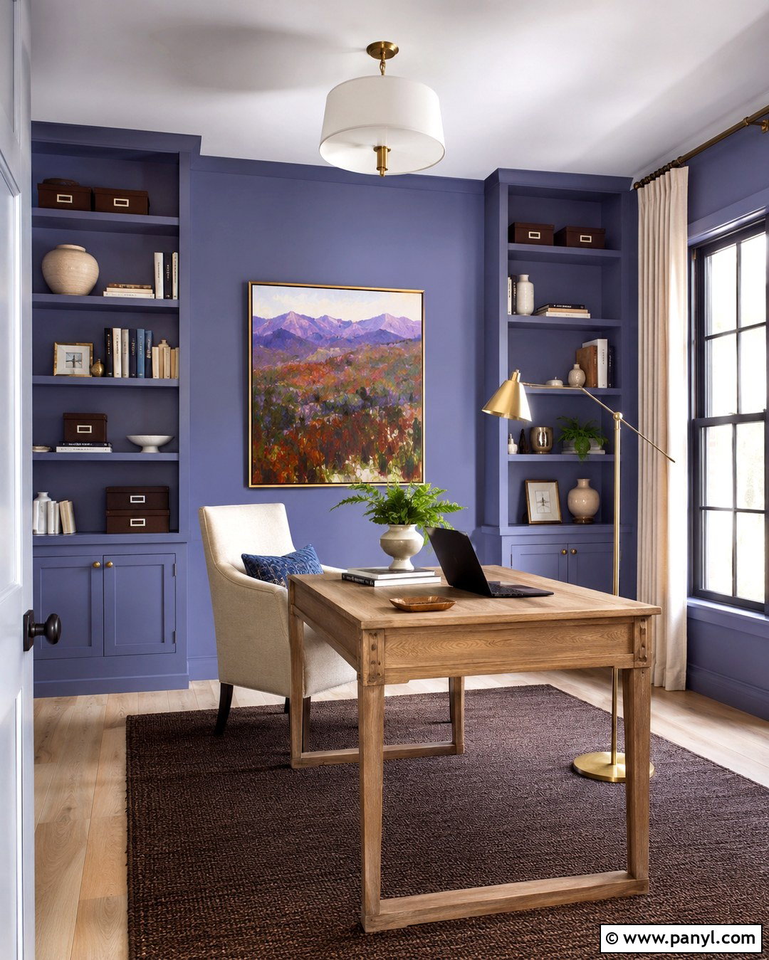 Dusty Periwinkle Wall Color - 20 New Wall Colors