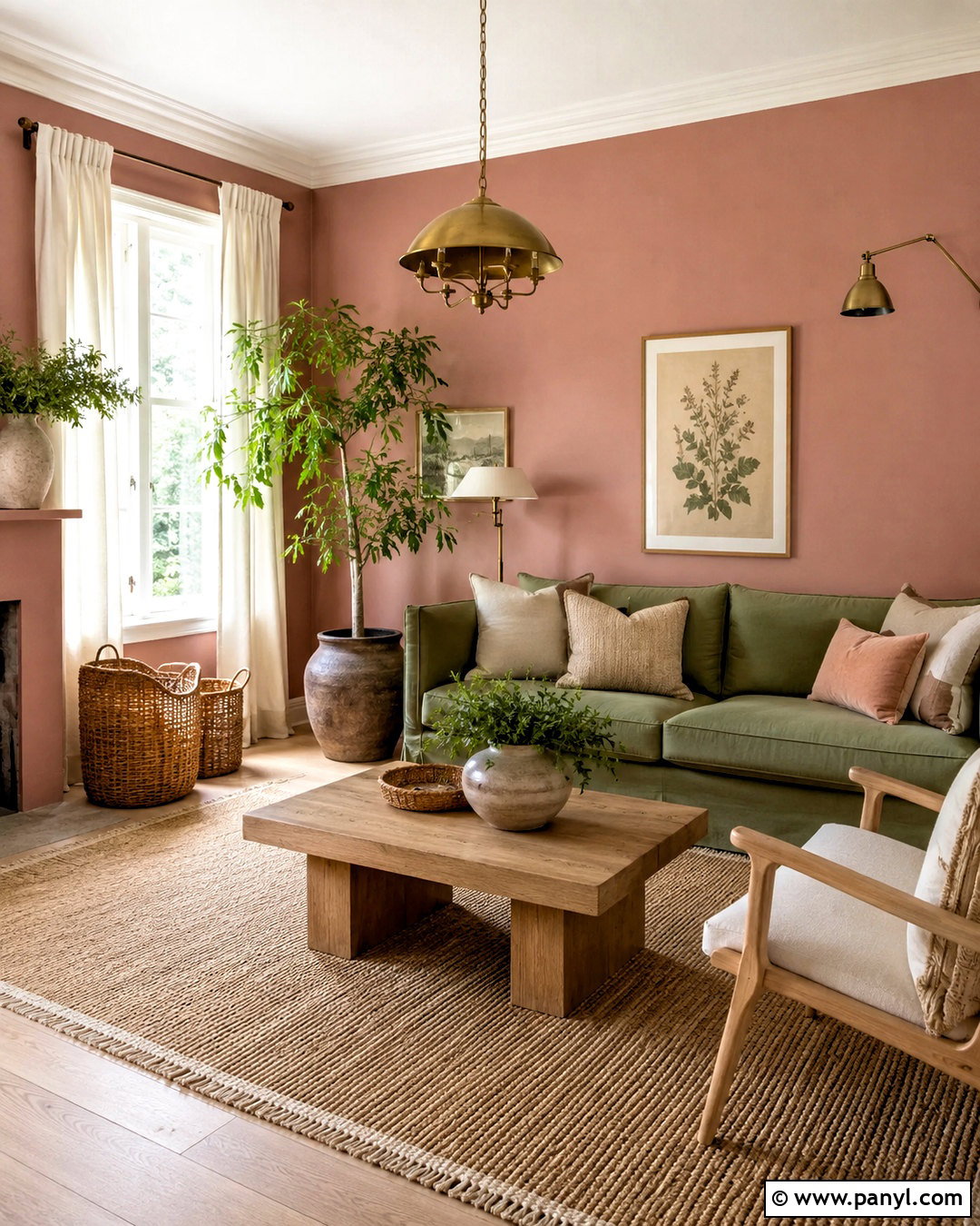 Dusty Pink And Sage Green Living Room - 20 dusty pink living room ideas