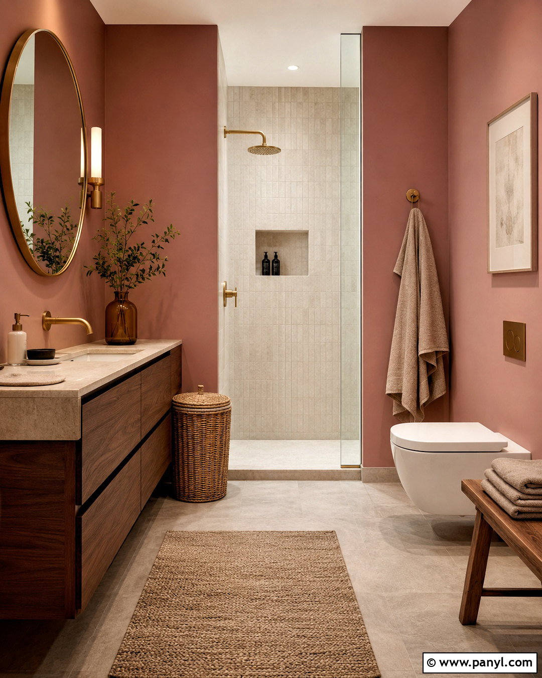 20 Pink Bathroom Aesthetic Ideas for a Dreamy Home Spa Retreat