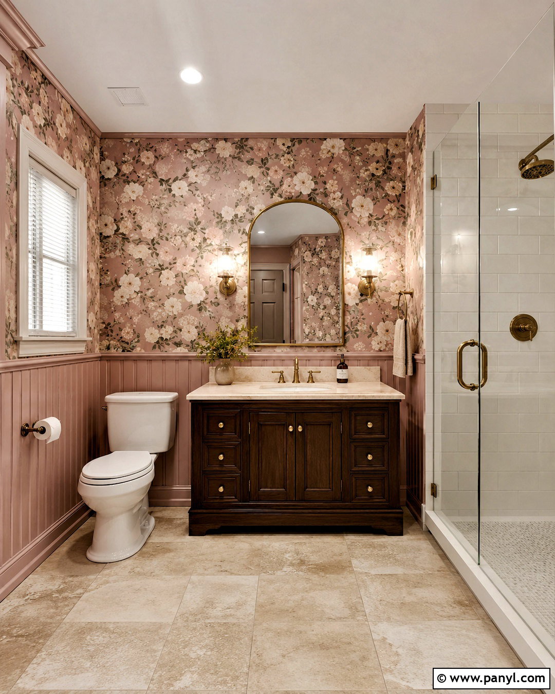 Dusty Pink Bathroom Wallpaper - 20 dusty pink bathroom ideas