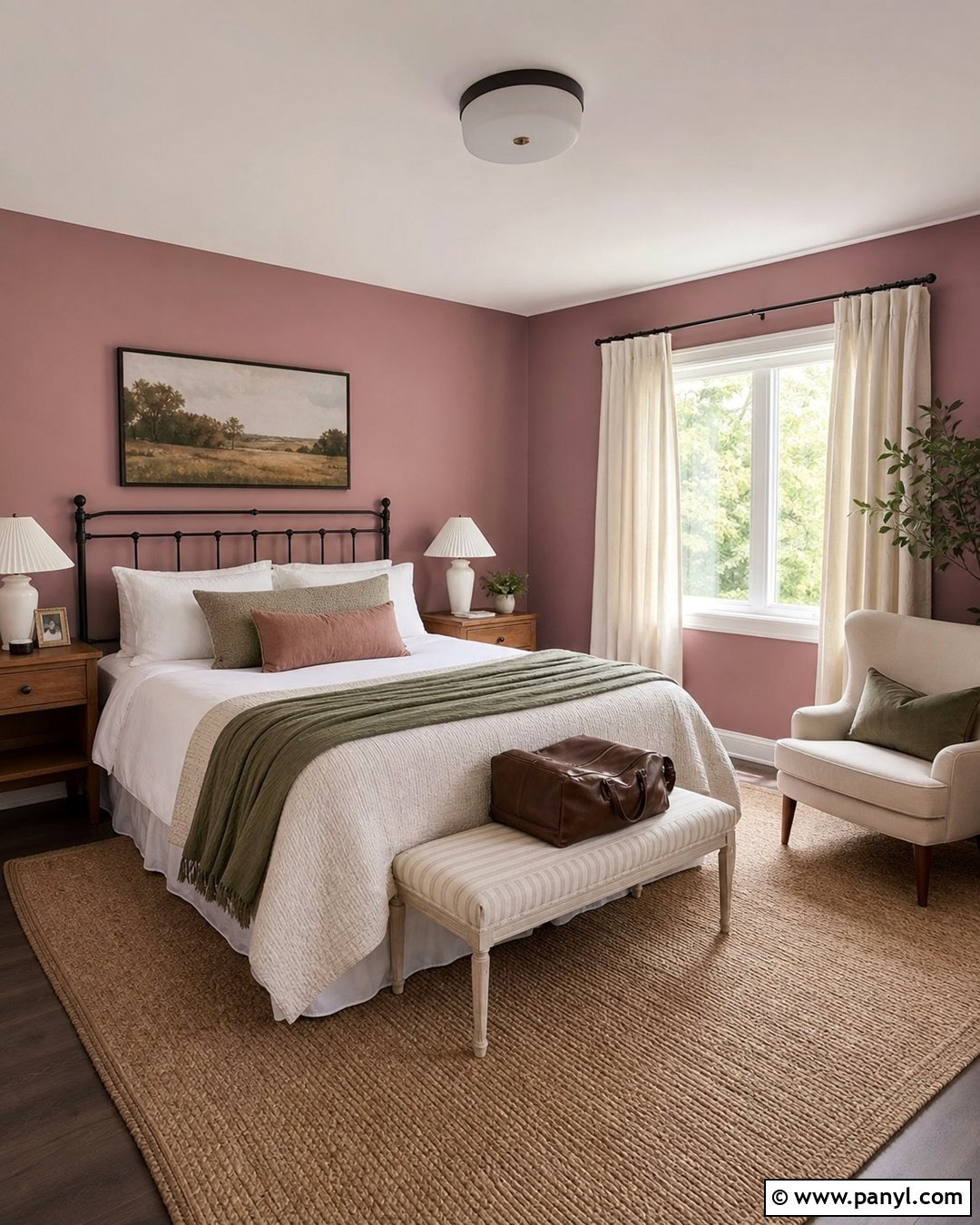 Dusty Pink Guest Bedroom Walls - 35 dusty pink walls