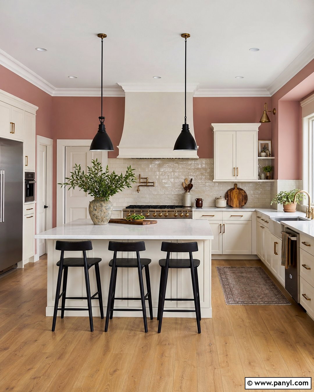 Dusty Pink Kitchen Walls - 35 dusty pink walls