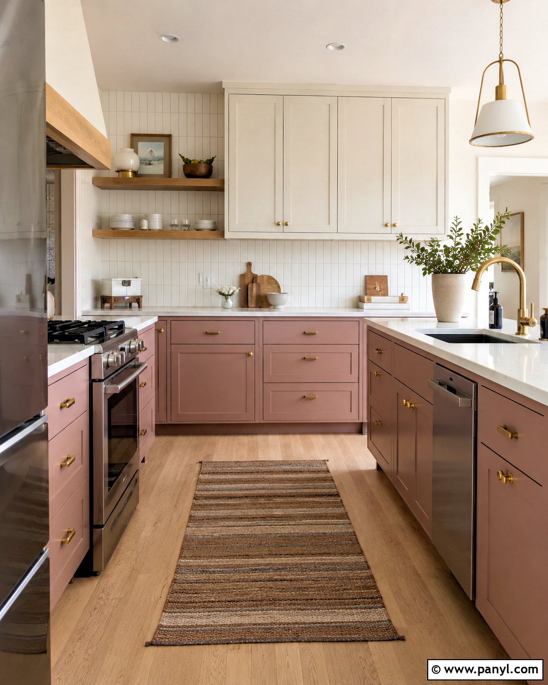 Dusty Pink Lower Kitchen Cabinets - 20 dusty pink kitchen cabinets