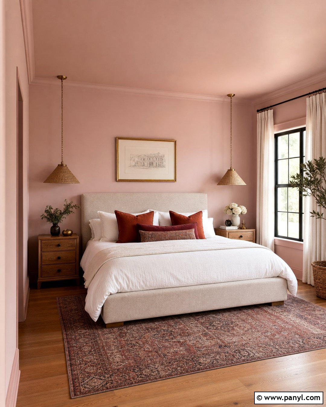 Dusty Pink Skirting And Walls - 25 Skirting Same Colour As Walls