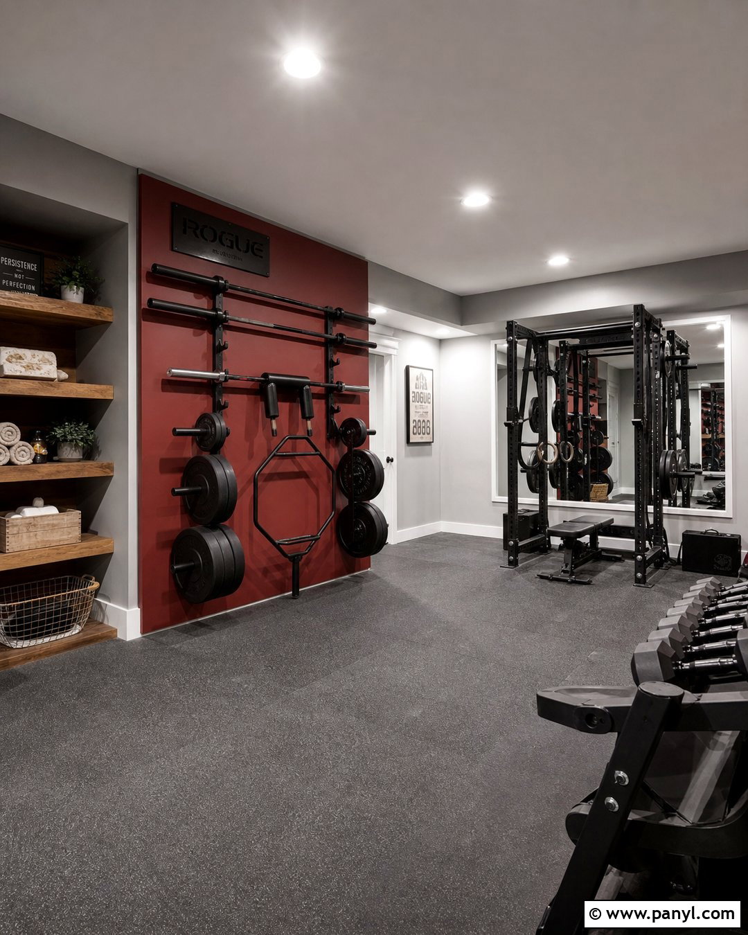 20 Basement Gym Wall Colors for an Energizing Workout Space