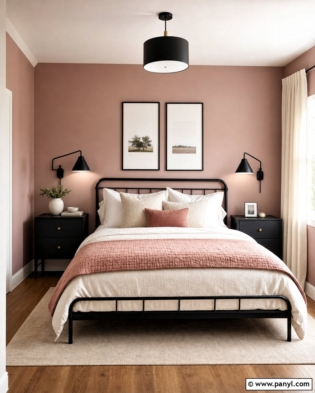Dusty Rose And Black Bedroom - 20 dusty rose bedroom ideas
