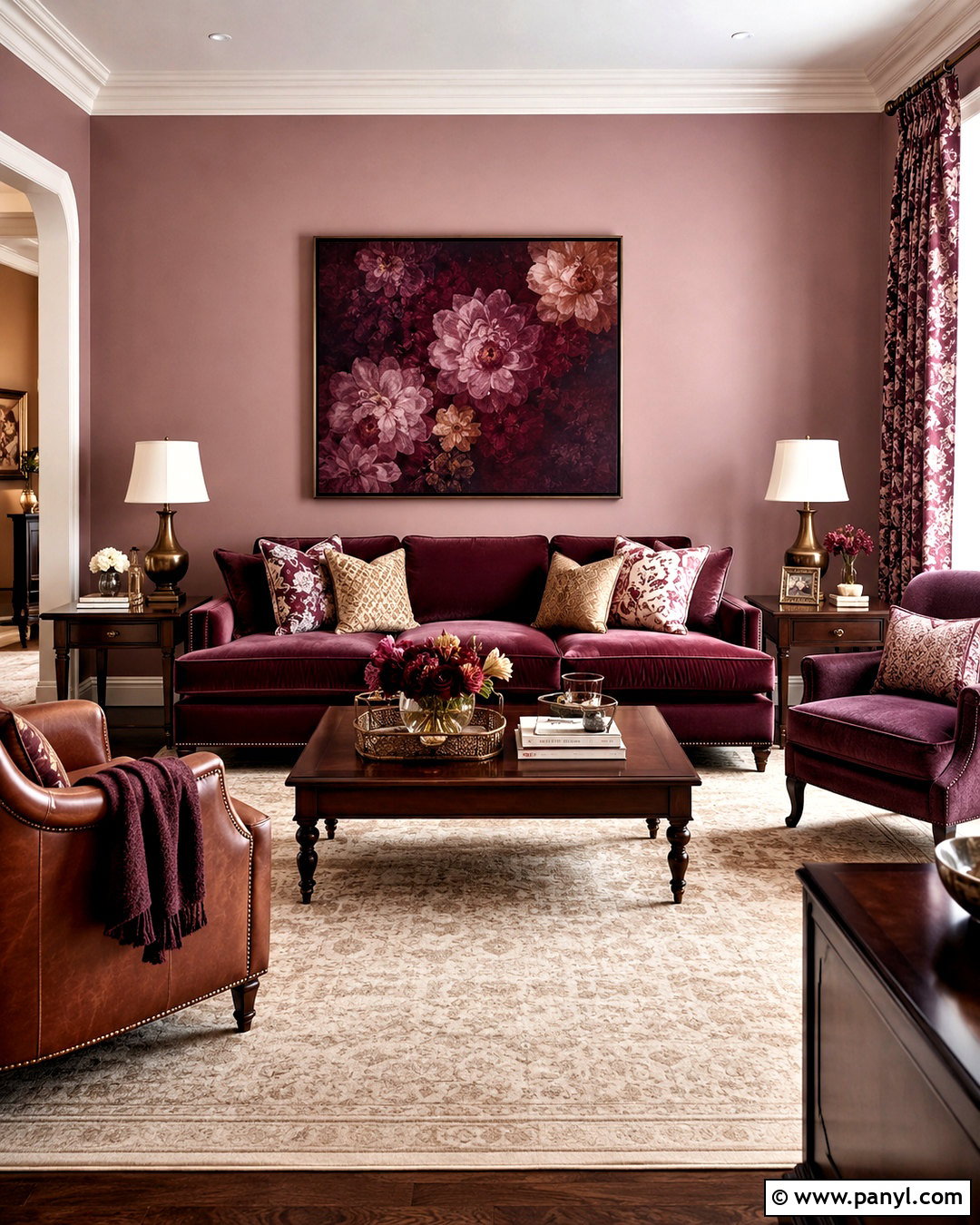 Dusty Rose And Burgundy - 20 dusty rose color palette ideas