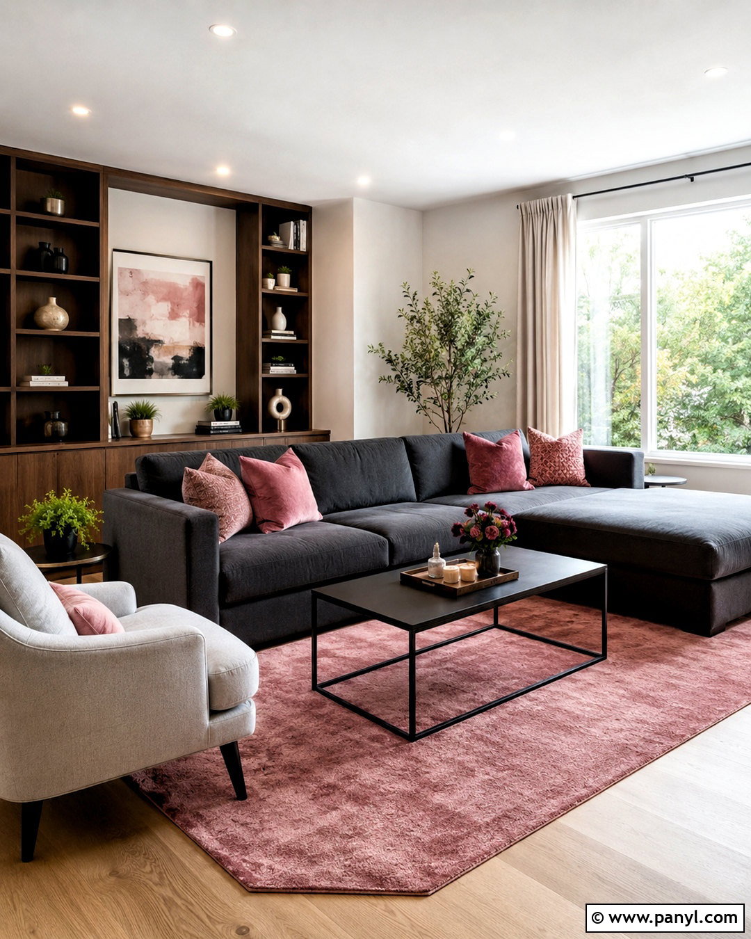 Dusty Rose And Charcoal Gray - 20 dusty rose color palette ideas