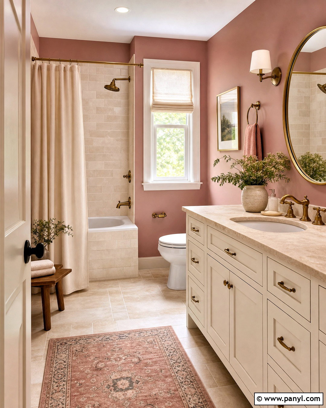 Dusty Rose And Cream Bathroom - 20 dusty rose bathroom ideas