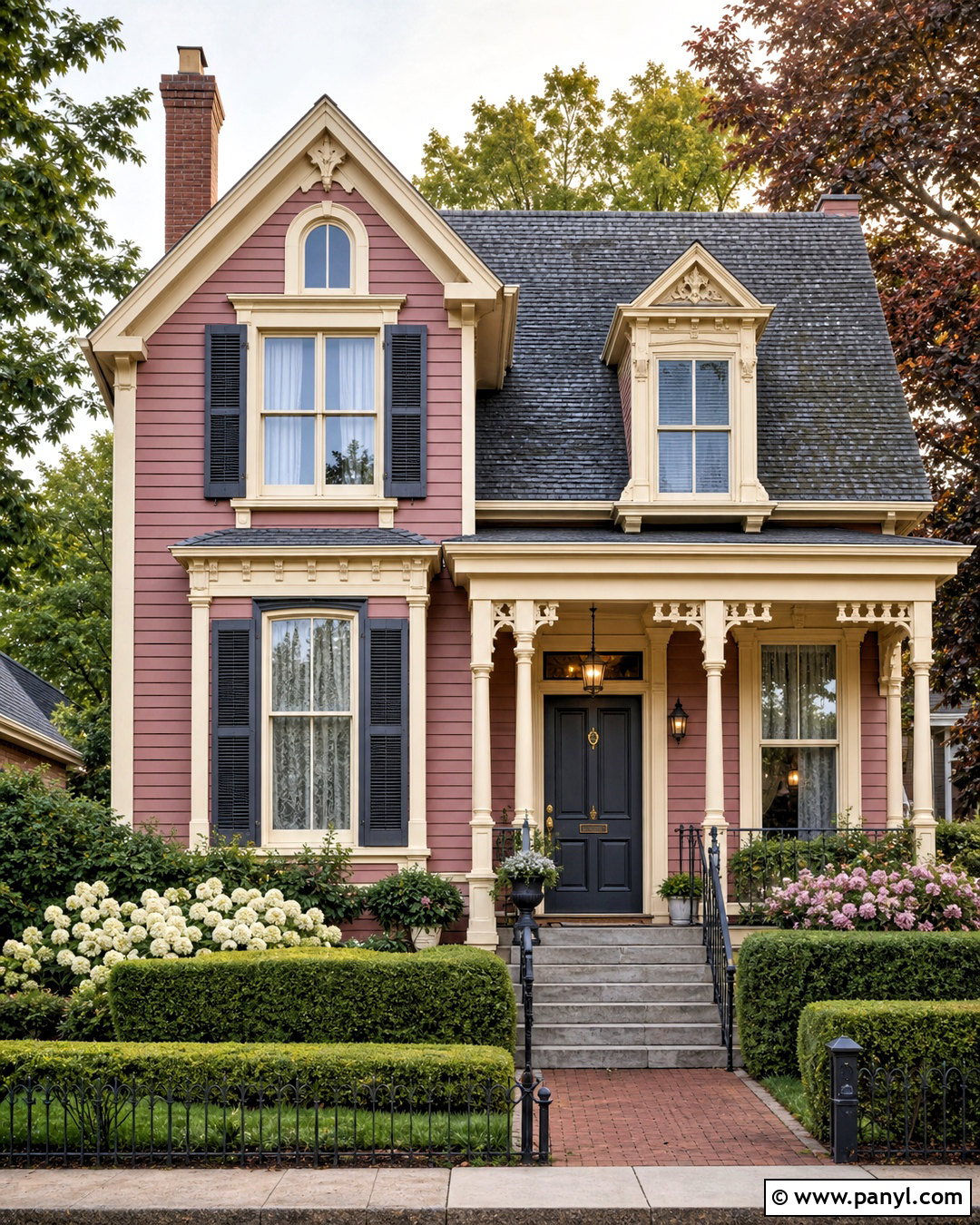 Dusty Rose And Cream Exterior Wall Color Combination - 20 exterior wall colour combinations