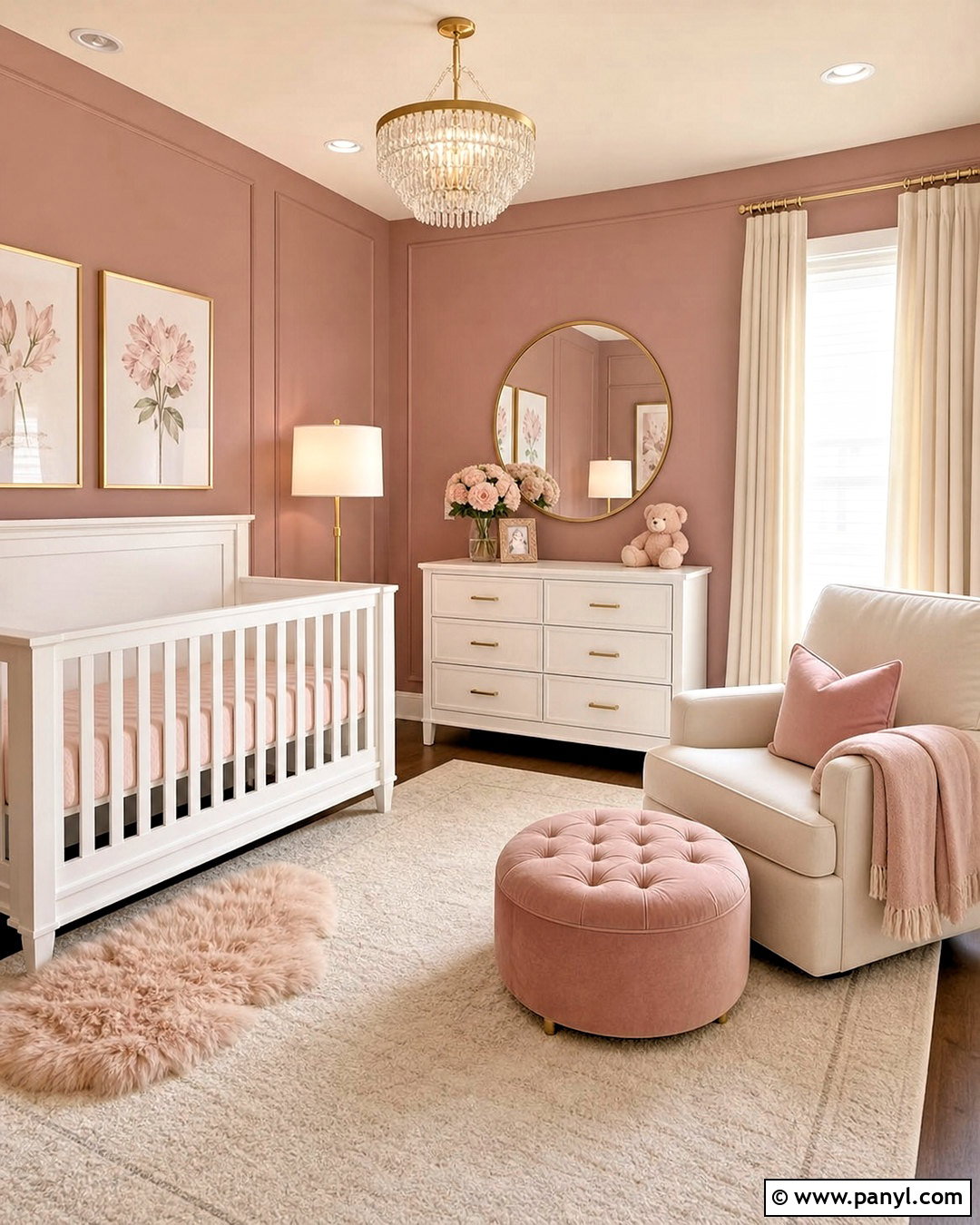 Dusty Rose And Gold Nursery - 20 dusty rose nursery ideas