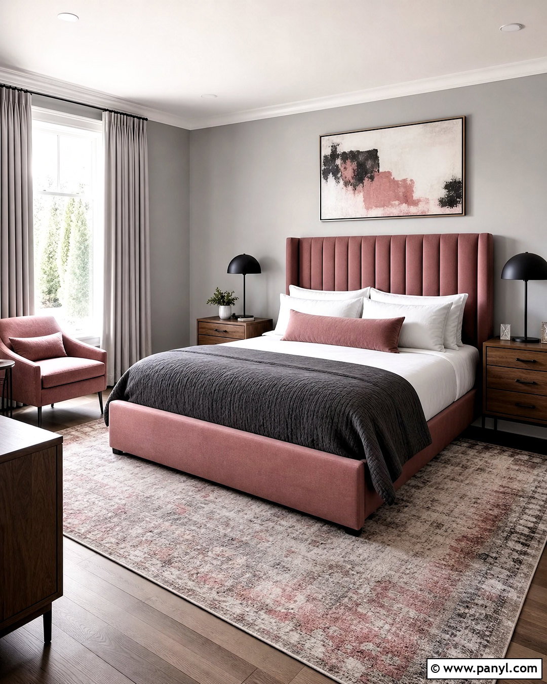 Dusty Rose And Gray Bedroom - 20 dusty rose bedroom ideas