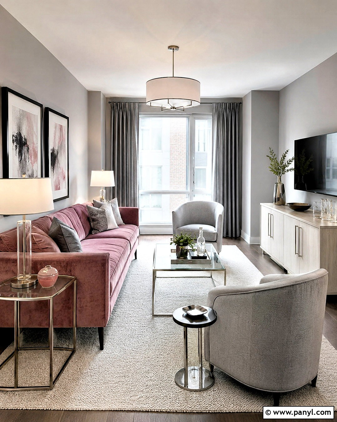 Dusty Rose And Soft Gray - 20 dusty rose color palette ideas