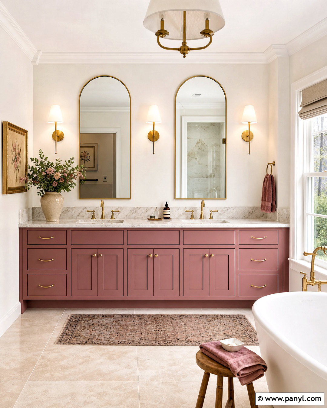 Dusty Rose Bathroom Vanity - 20 dusty rose bathroom ideas