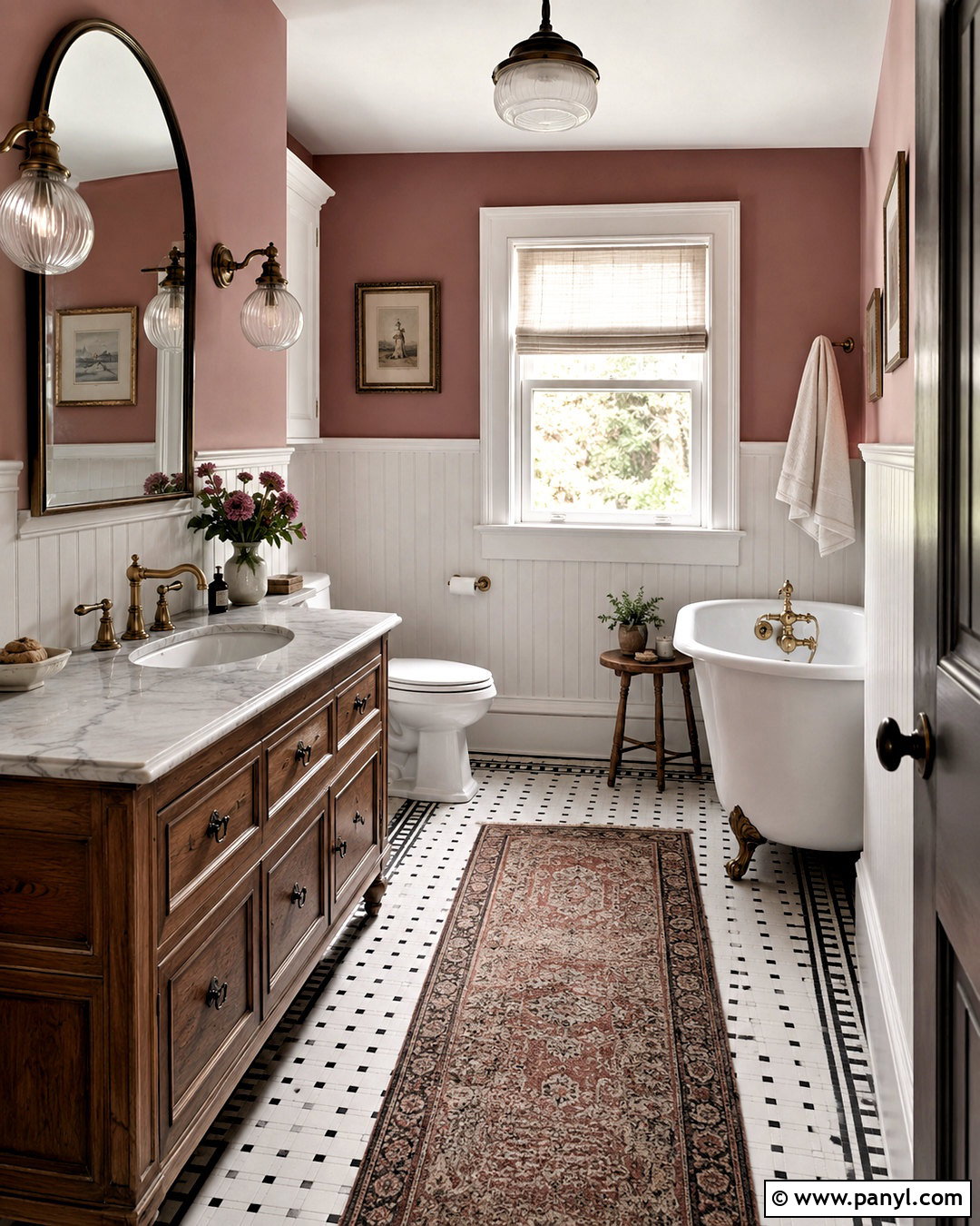 Dusty Rose Bathroom Walls - 20 paint colors for bathroom walls