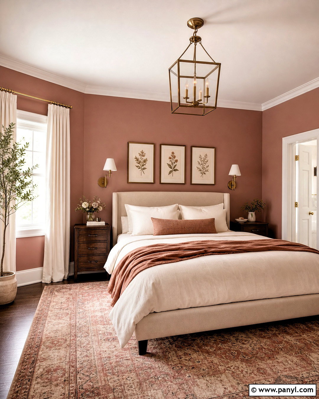 Dusty Rose Bedroom - 20 best room colors bedrooms