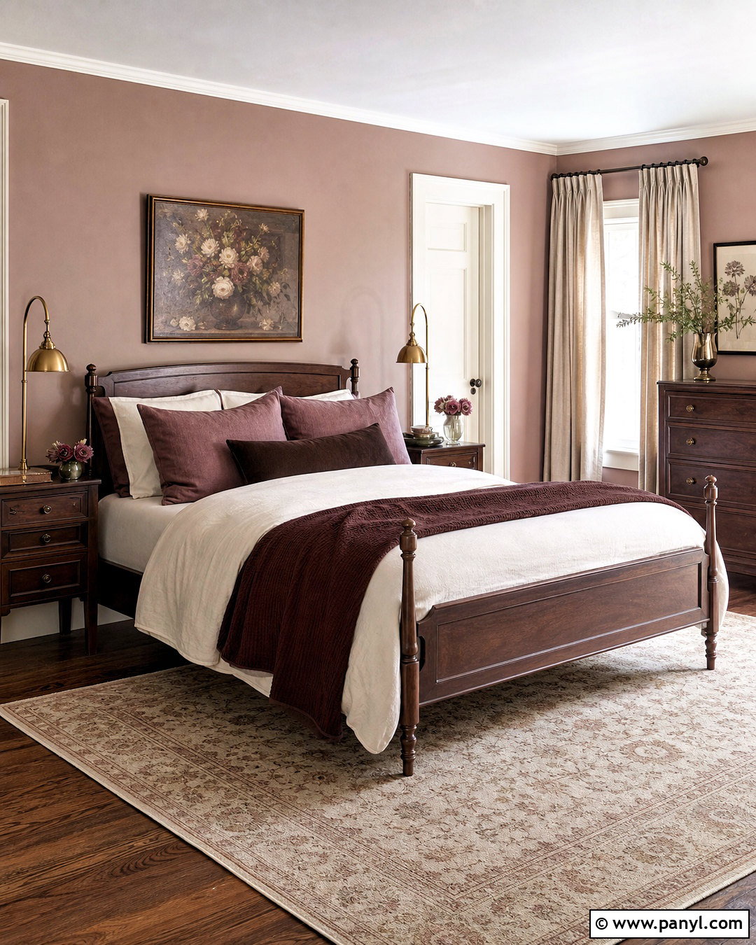 Dusty Rose Bedroom Paint - 20 room painting ideas bedroom ideas
