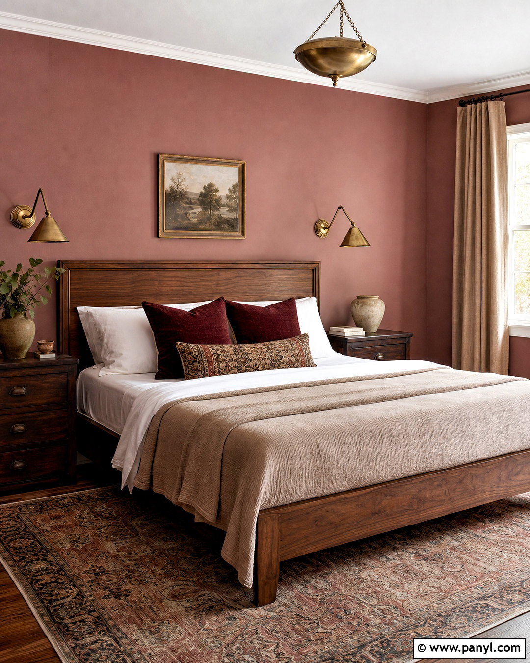 Dusty Rose Bedroom Paint Color - 20 cozy bedroom paint colors