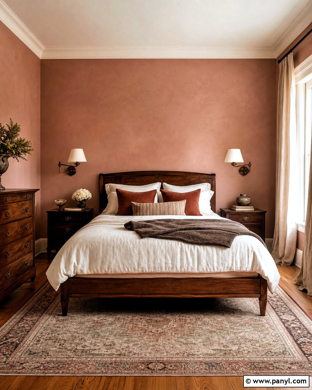 Dusty Rose Bedroom Paint Colors - 20 room colour ideas bedroom paint colors