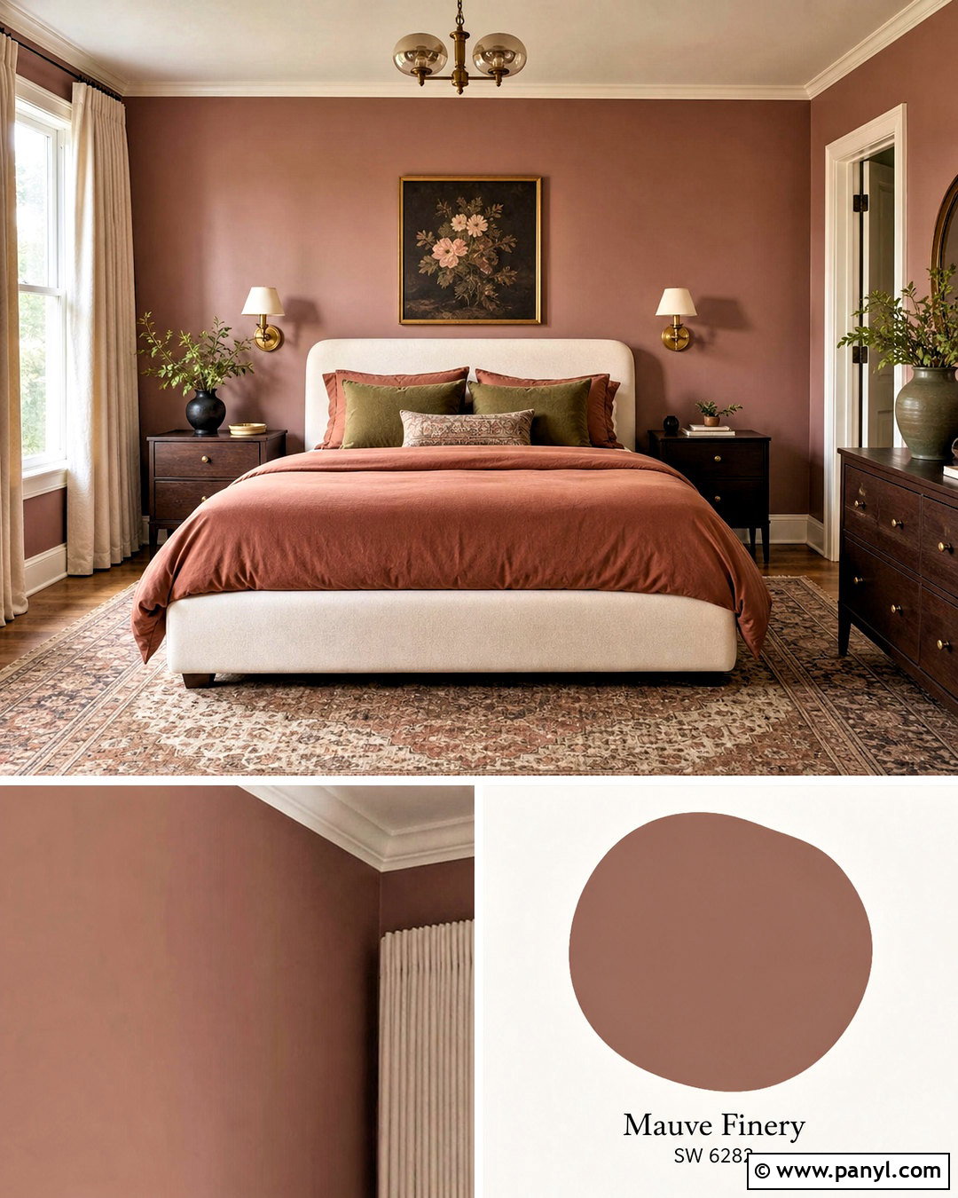 Dusty Rose Bedroom Wall Color - 20 room wall colors bedrooms