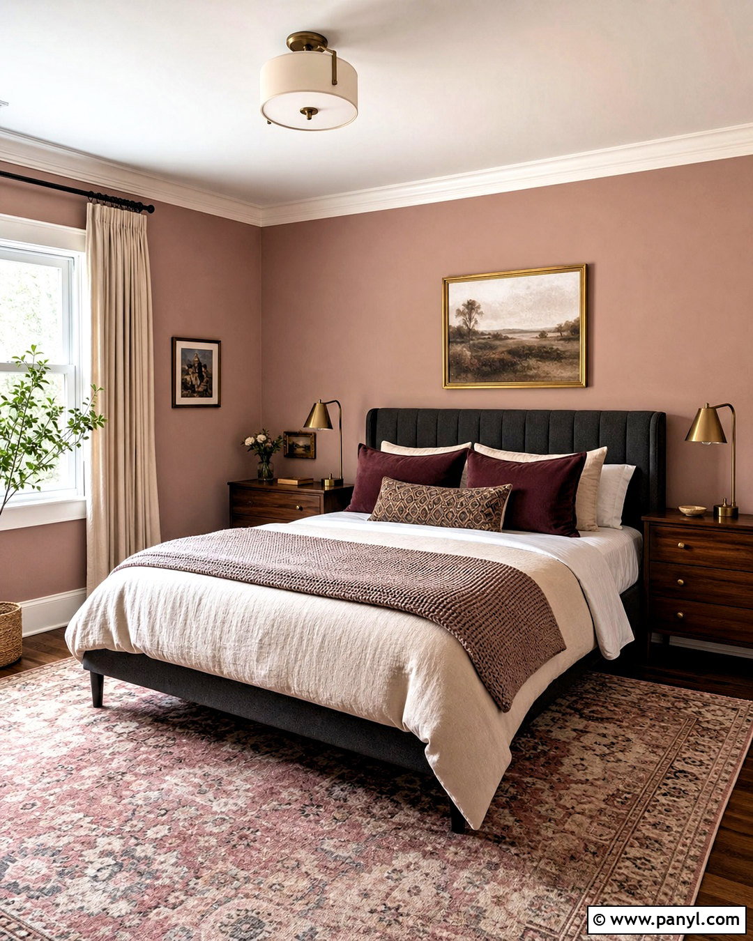 Dusty Rose Bedroom Wall Paint - 20 interior wall paint ideas