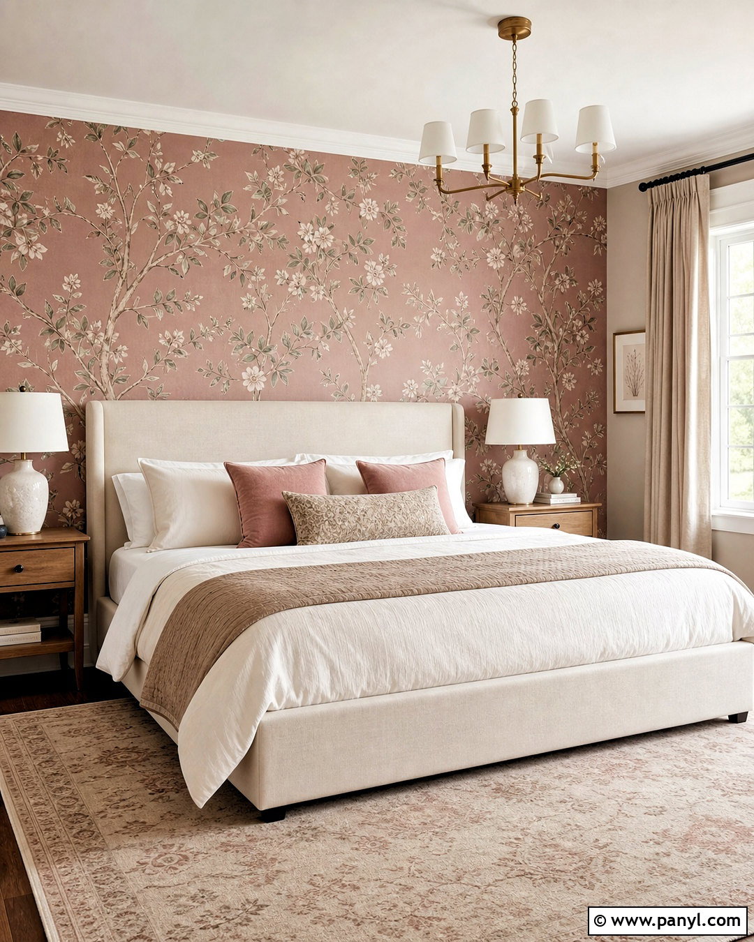 Dusty Rose Bedroom Wallpaper - 20 dusty rose bedroom ideas