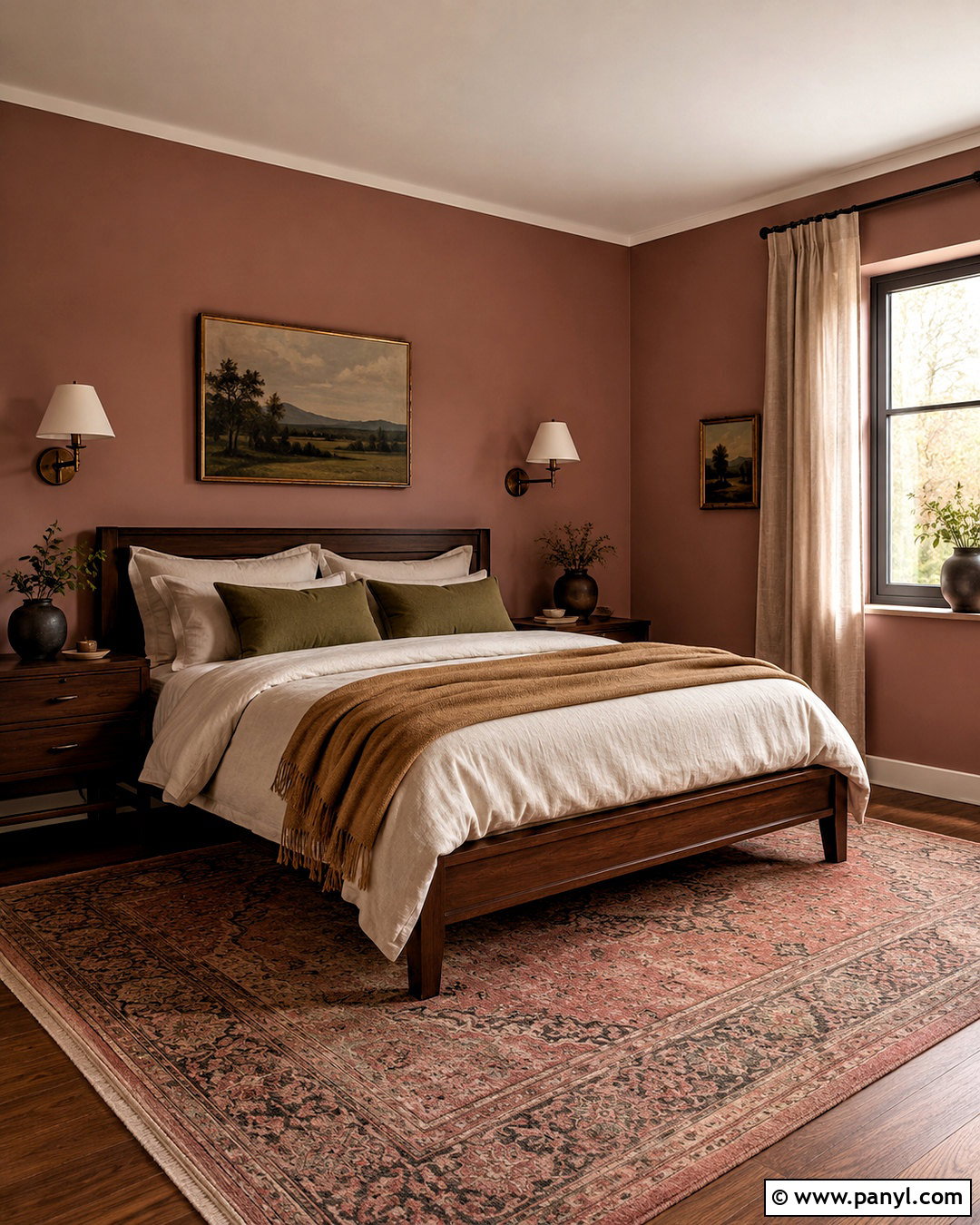 Dusty Rose Bedroom Walls - 20 Warm Earthy Tone Walls