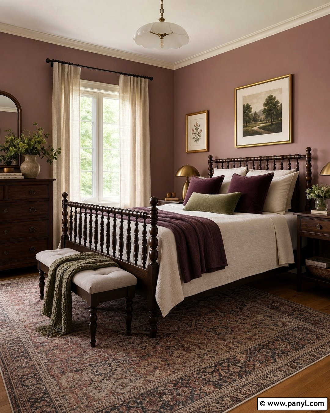 Dusty Rose Bedroom Walls - 30 room wall color ideas bedrooms