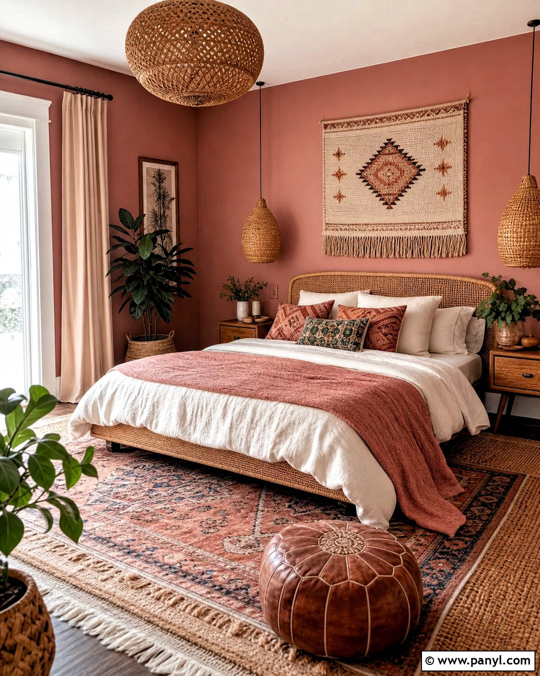 Dusty Rose Boho Bedroom - 20 dusty rose bedroom ideas