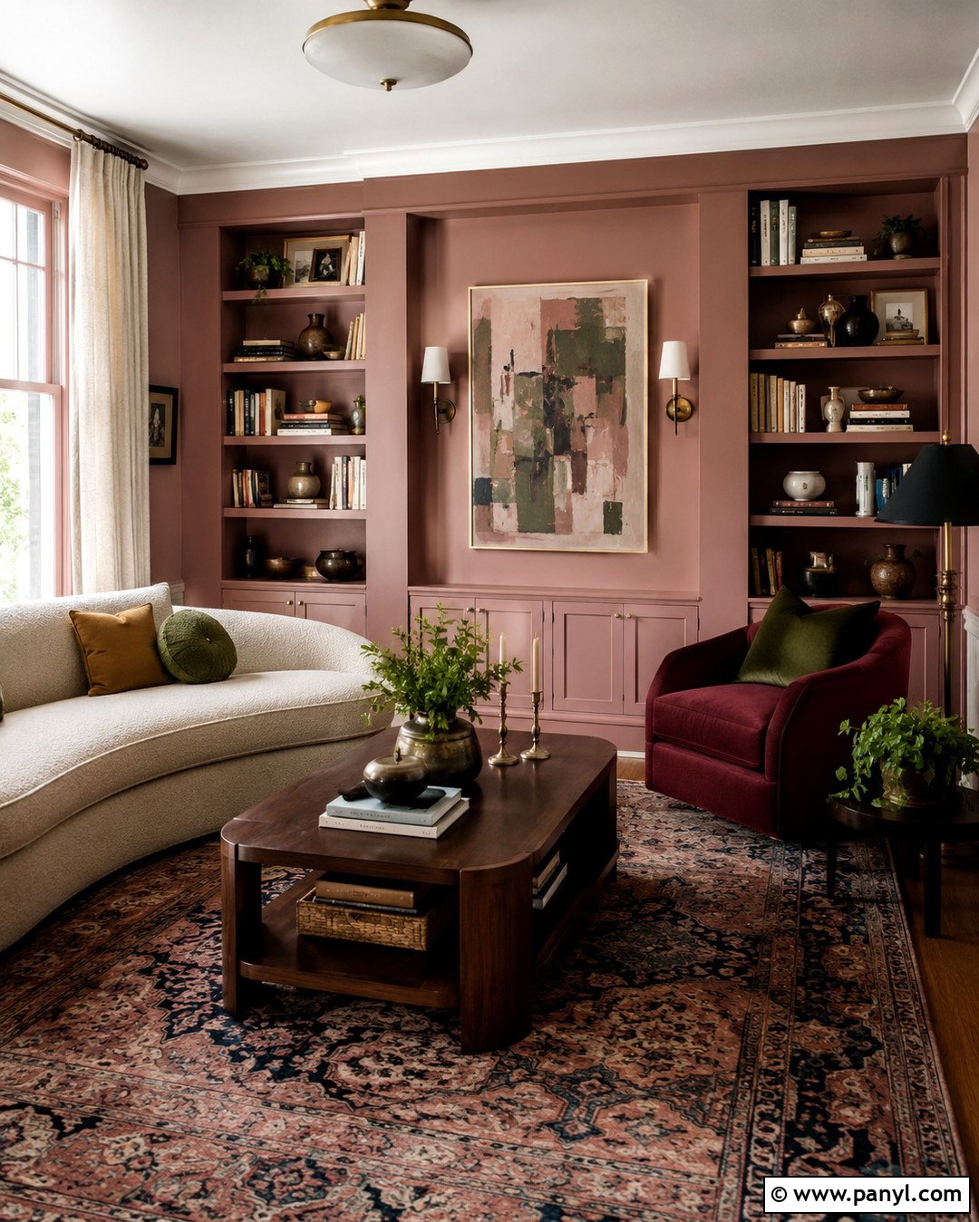 Dusty Rose Bonus Room Walls - 20 Bonus Room Wall Color Ideas