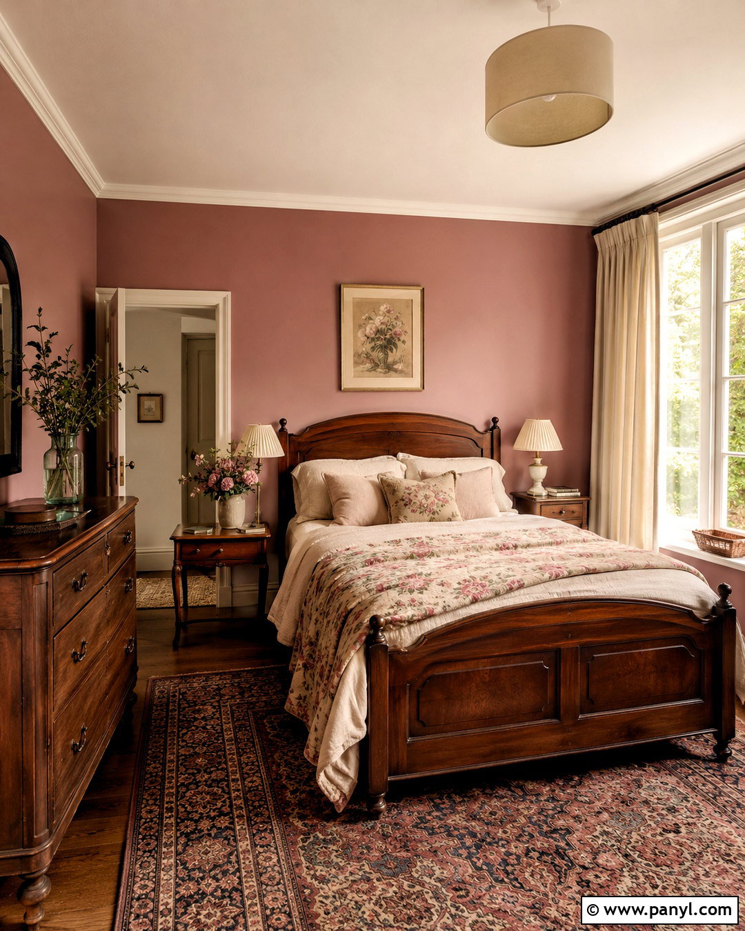 Dusty Rose Cottagecore Paint Color - 20 cottagecore paint colors