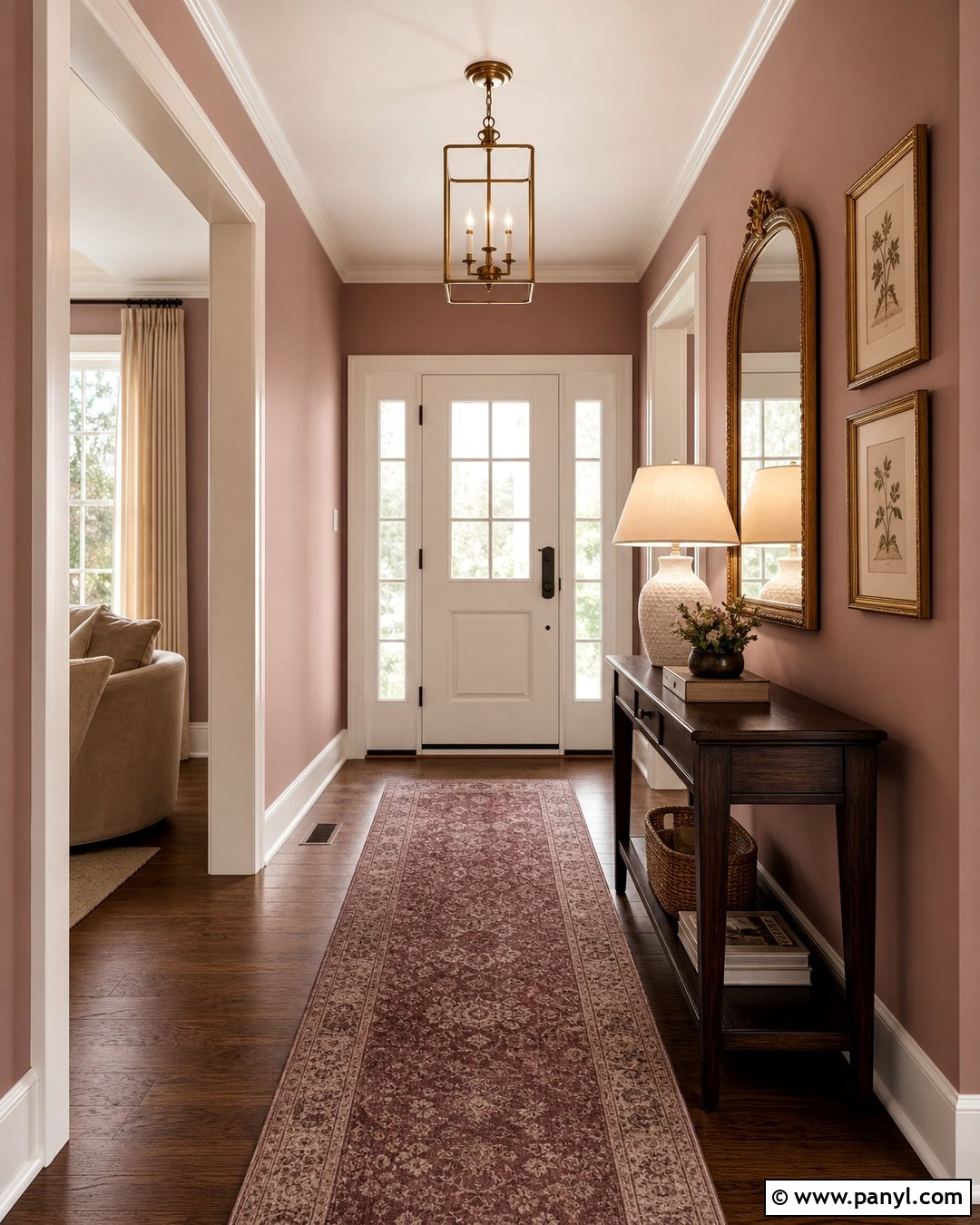 Dusty Rose Foyer - 20 Best Foyer Colors