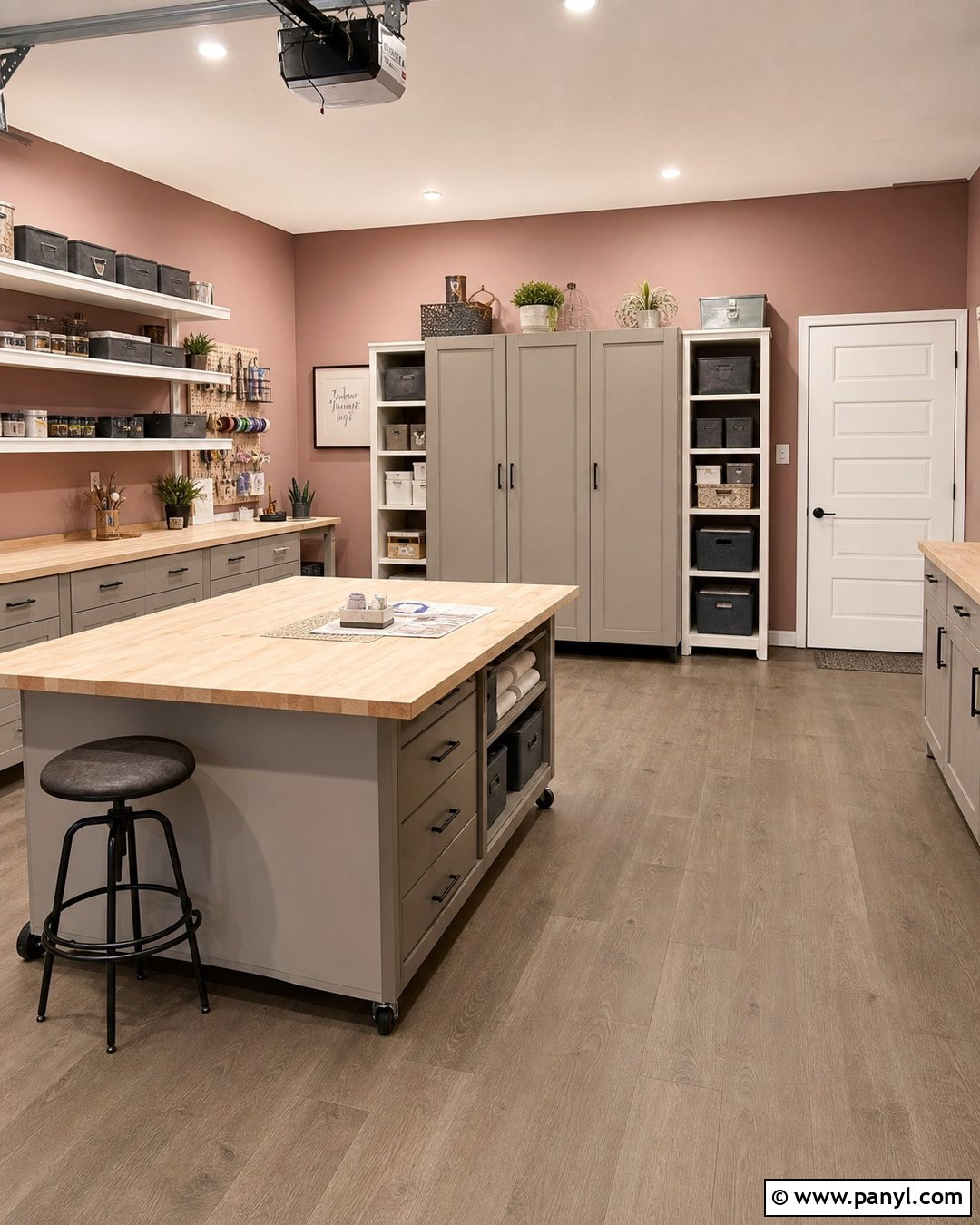 Dusty Rose Garage Walls - 30 Garage Wall Colors