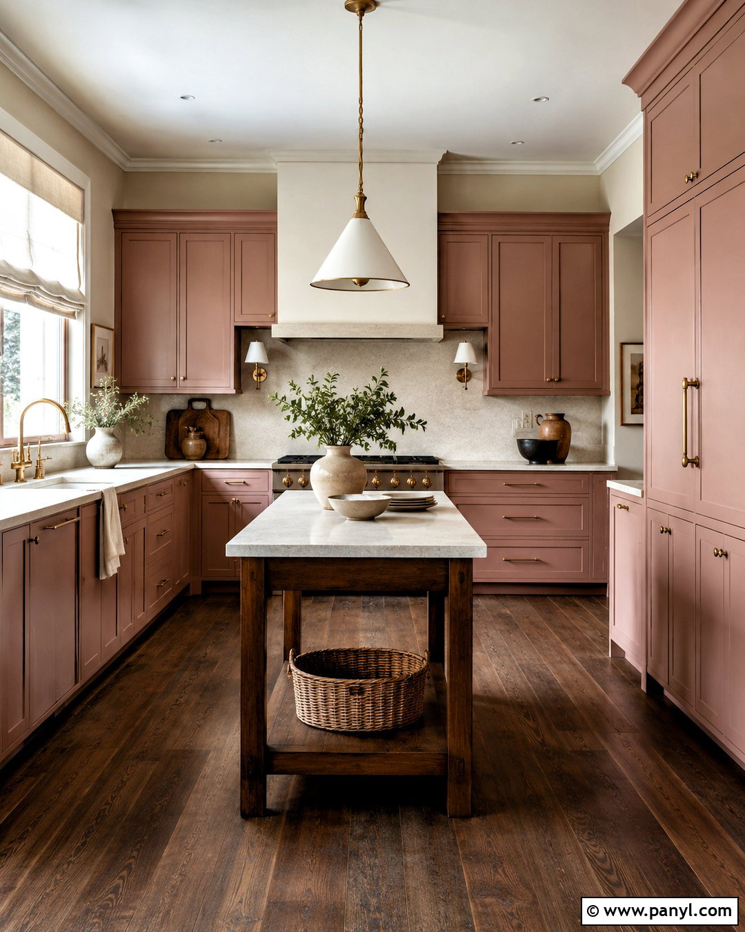 Dusty Rose Kitchen - 20 pink kitchen aesthetic ideas