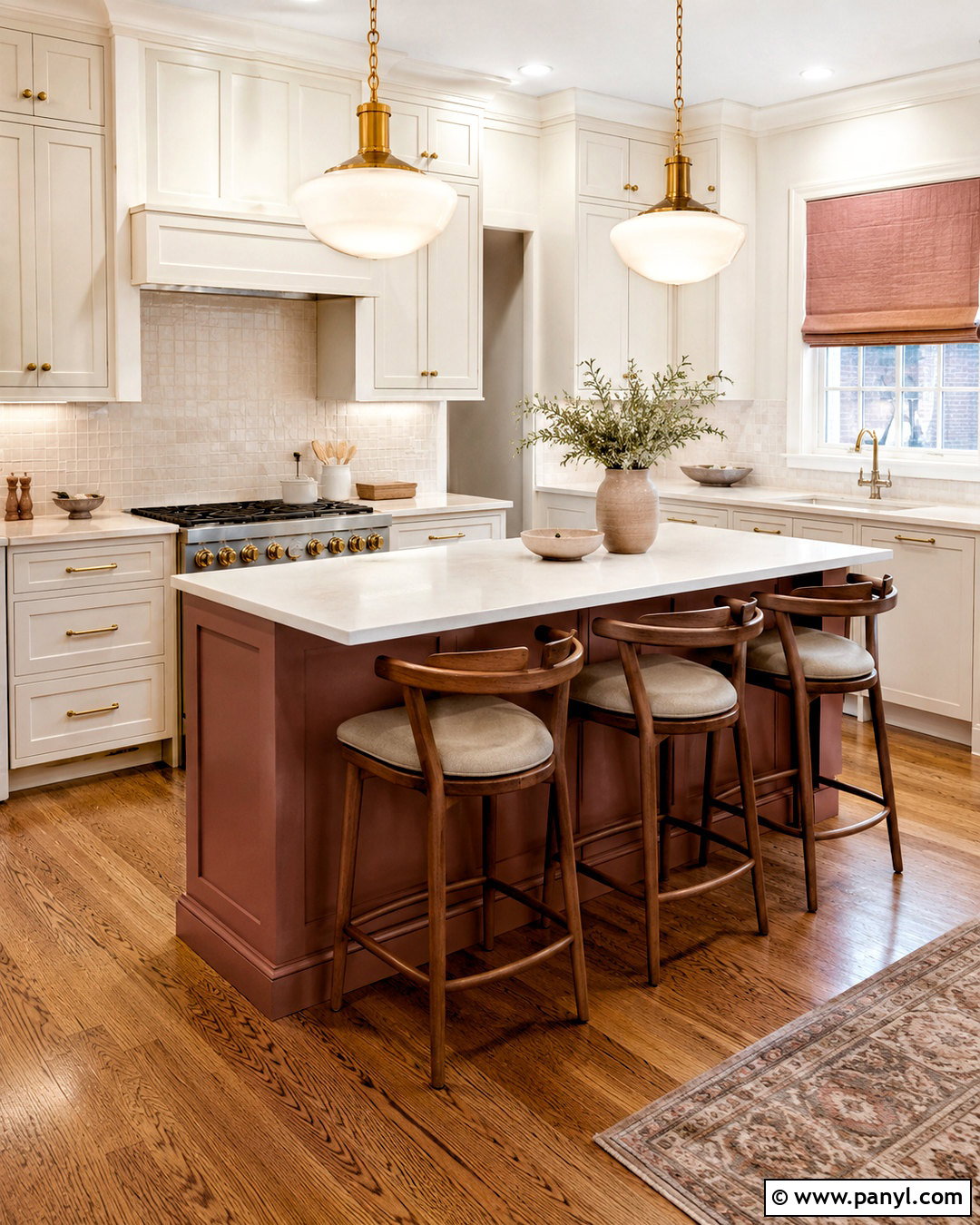 Dusty Rose Kitchen Island - 20 dusty rose kitchen ideas