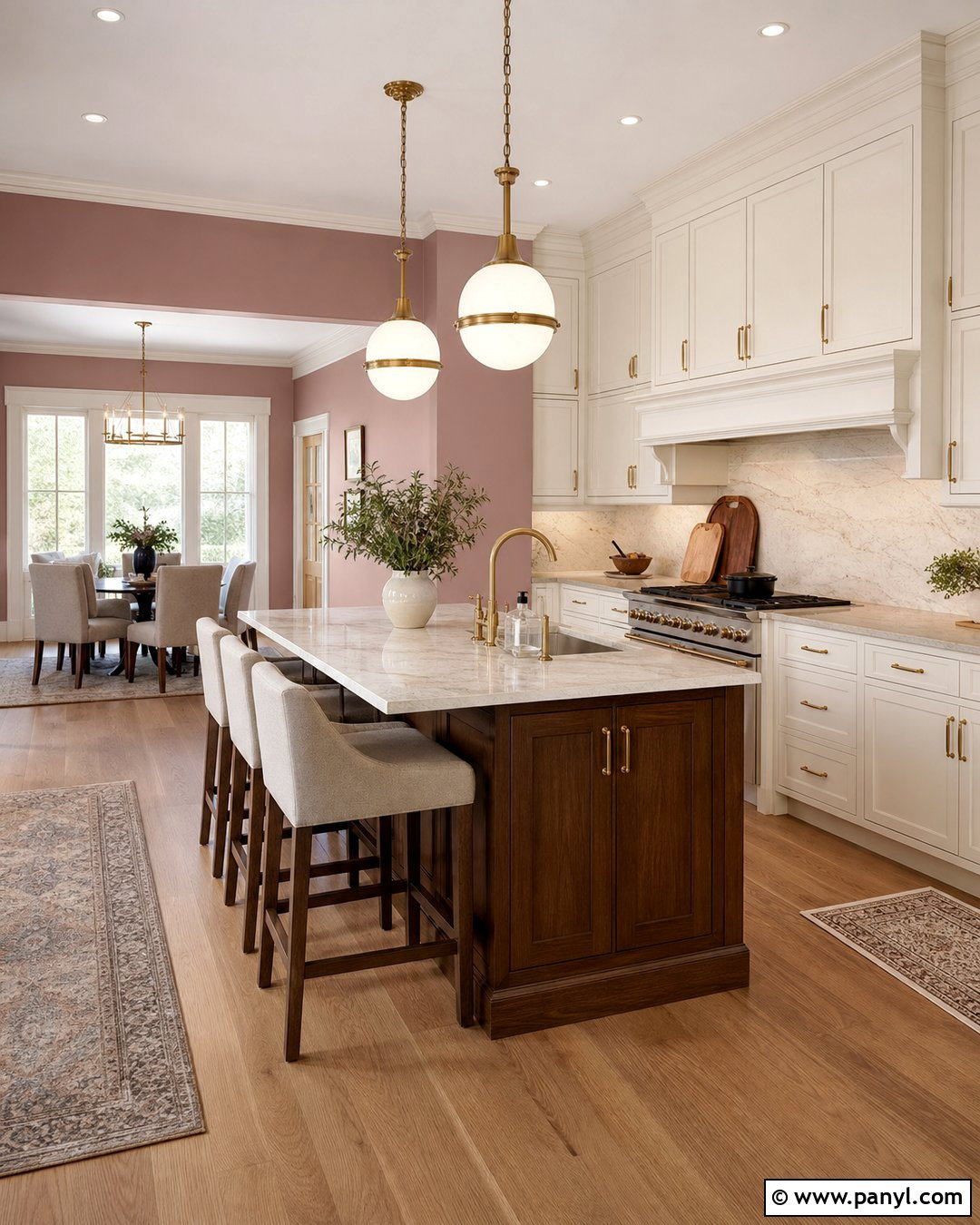 Dusty Rose Kitchen Walls - 35 Paint Colors For Kitchen Walls