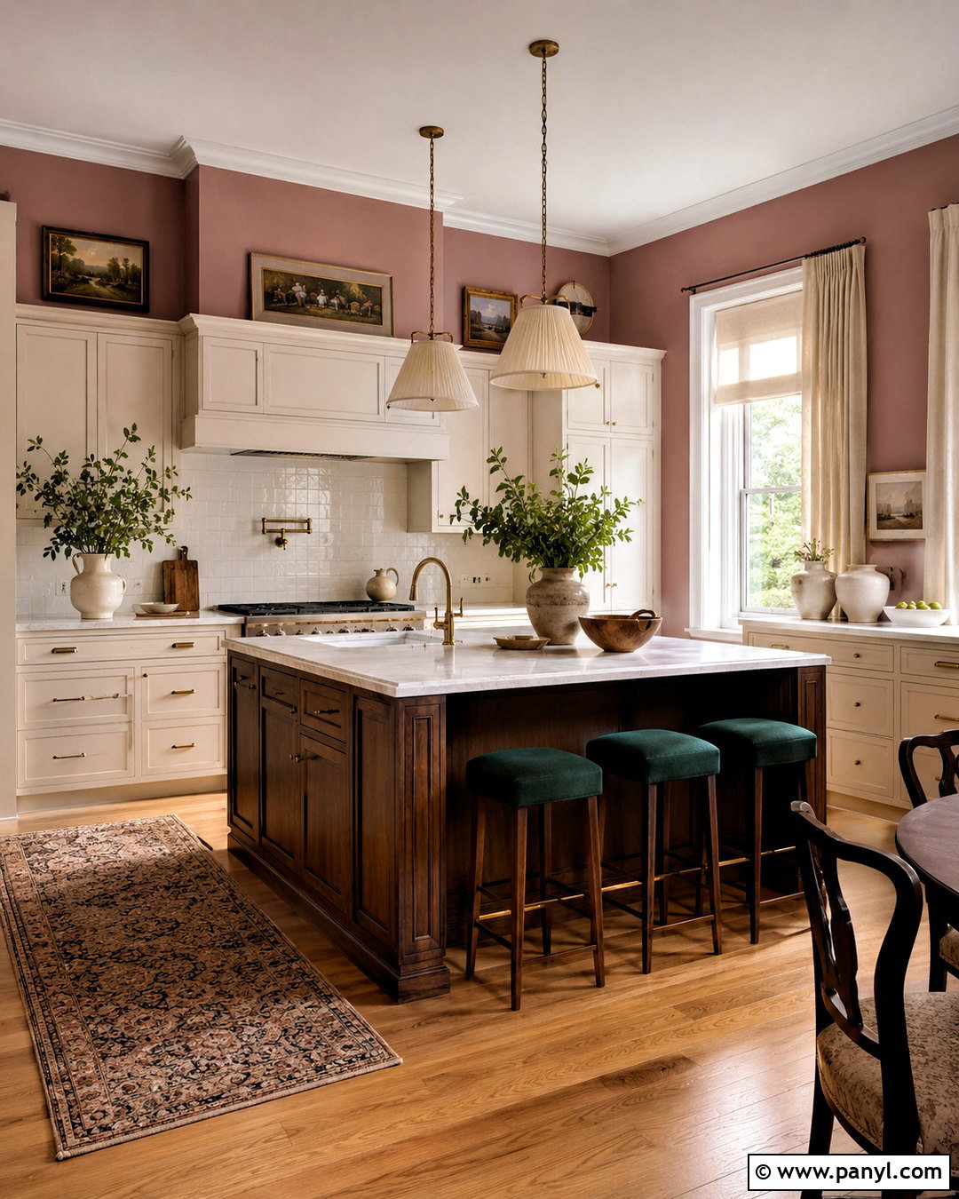 Dusty Rose Kitchen Walls - 40 kitchen colors for walls