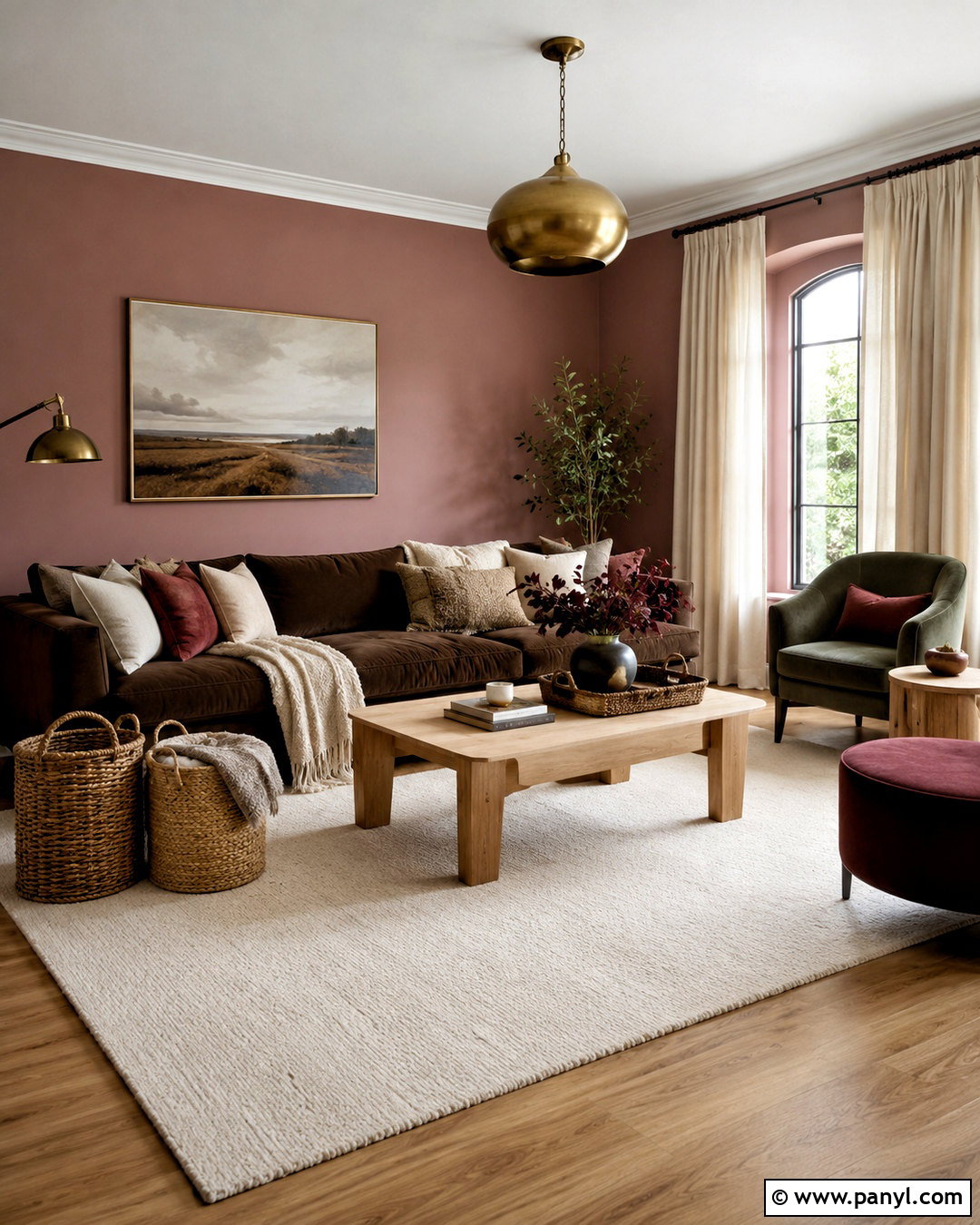 Dusty Rose Living Room Paint - 20 living paint color ideas