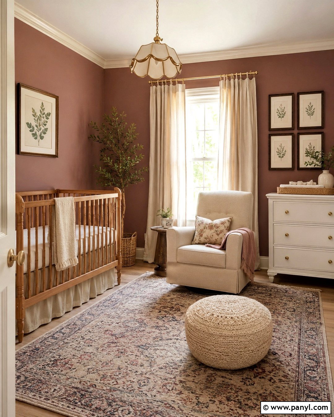 Dusty Rose Nursery Walls - 20 Baby Nursery Wall Colors