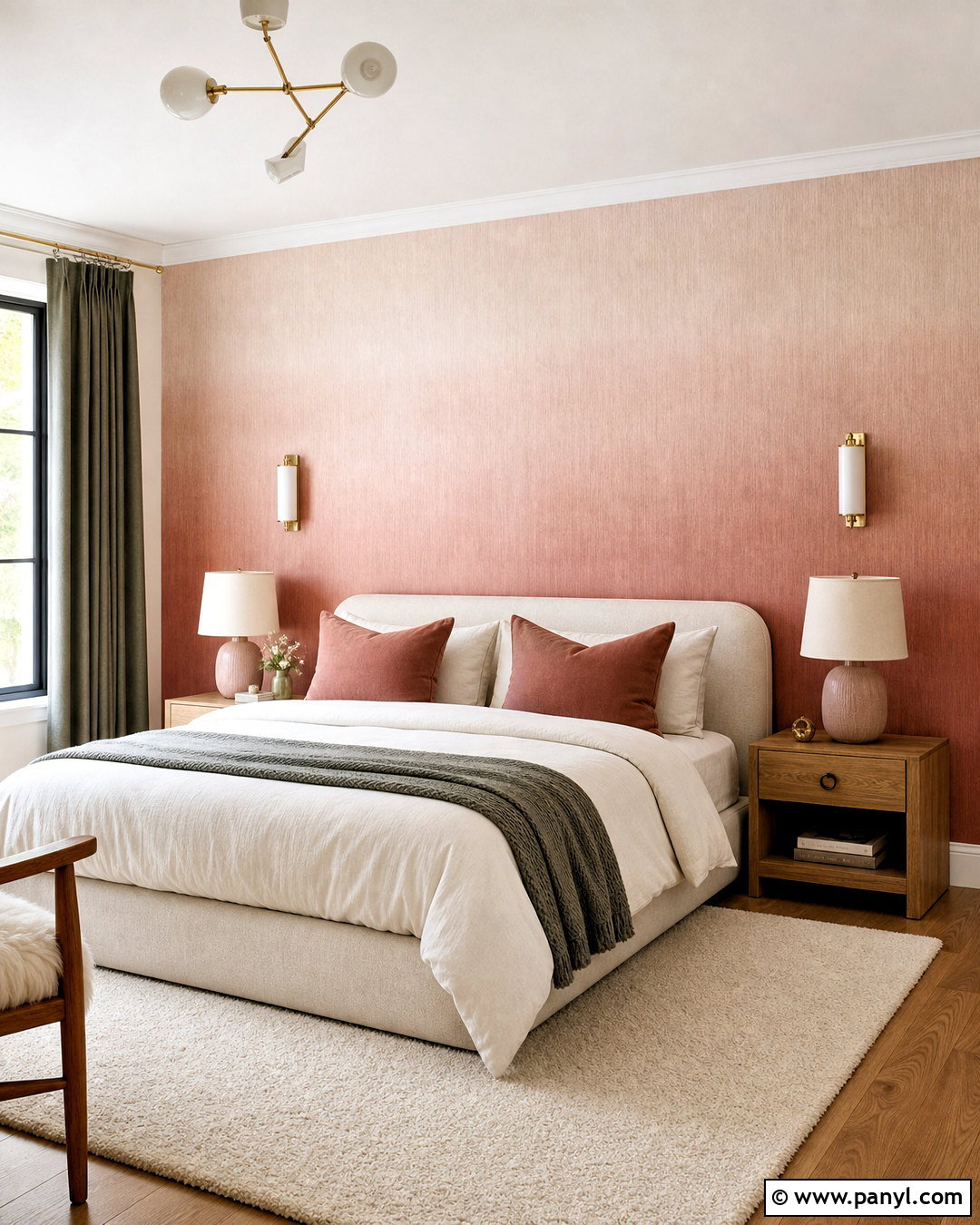 Dusty Rose Ombre Wallpaper Bedroom - 20 dusty rose wallpaper ideas
