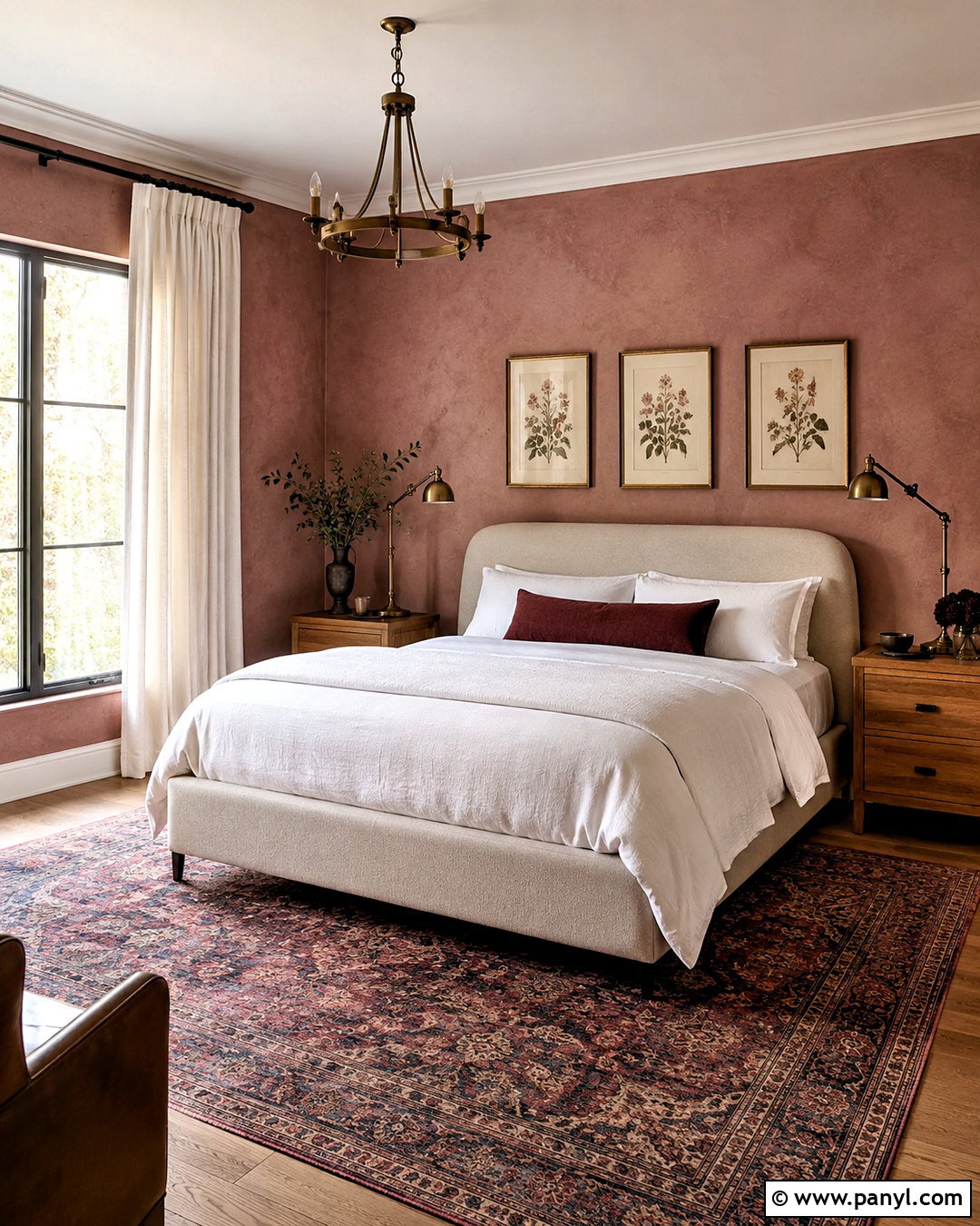 Dusty Rose Roman Clay Wall Texture - 35 wall color texture ideas