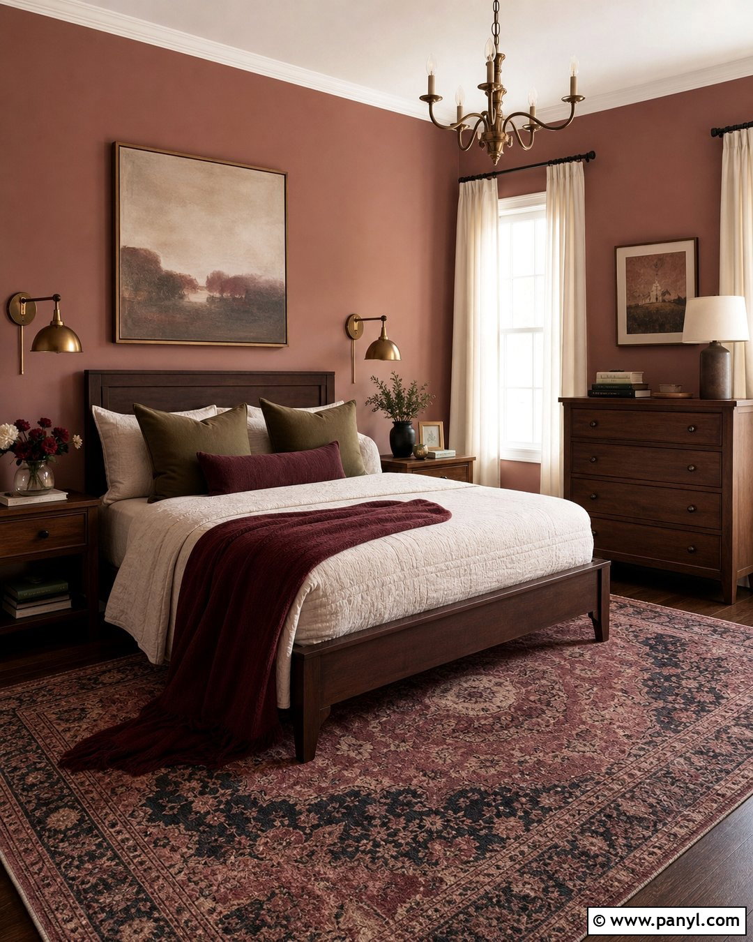Dusty Rose Room Walls - 35 Aesthetic Room Wall Color Ideas