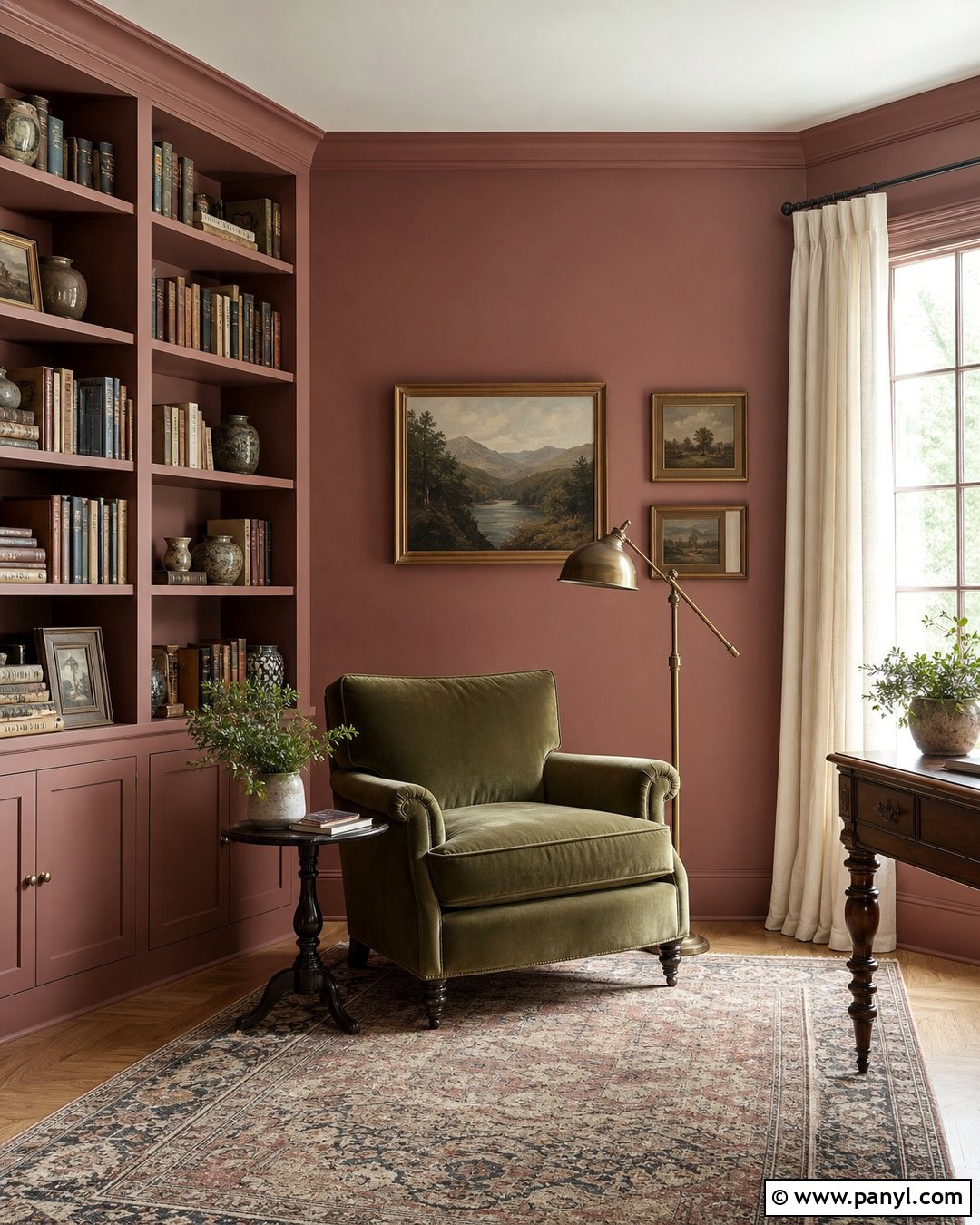 Dusty Rose Wall Color - 30 cute wall colors